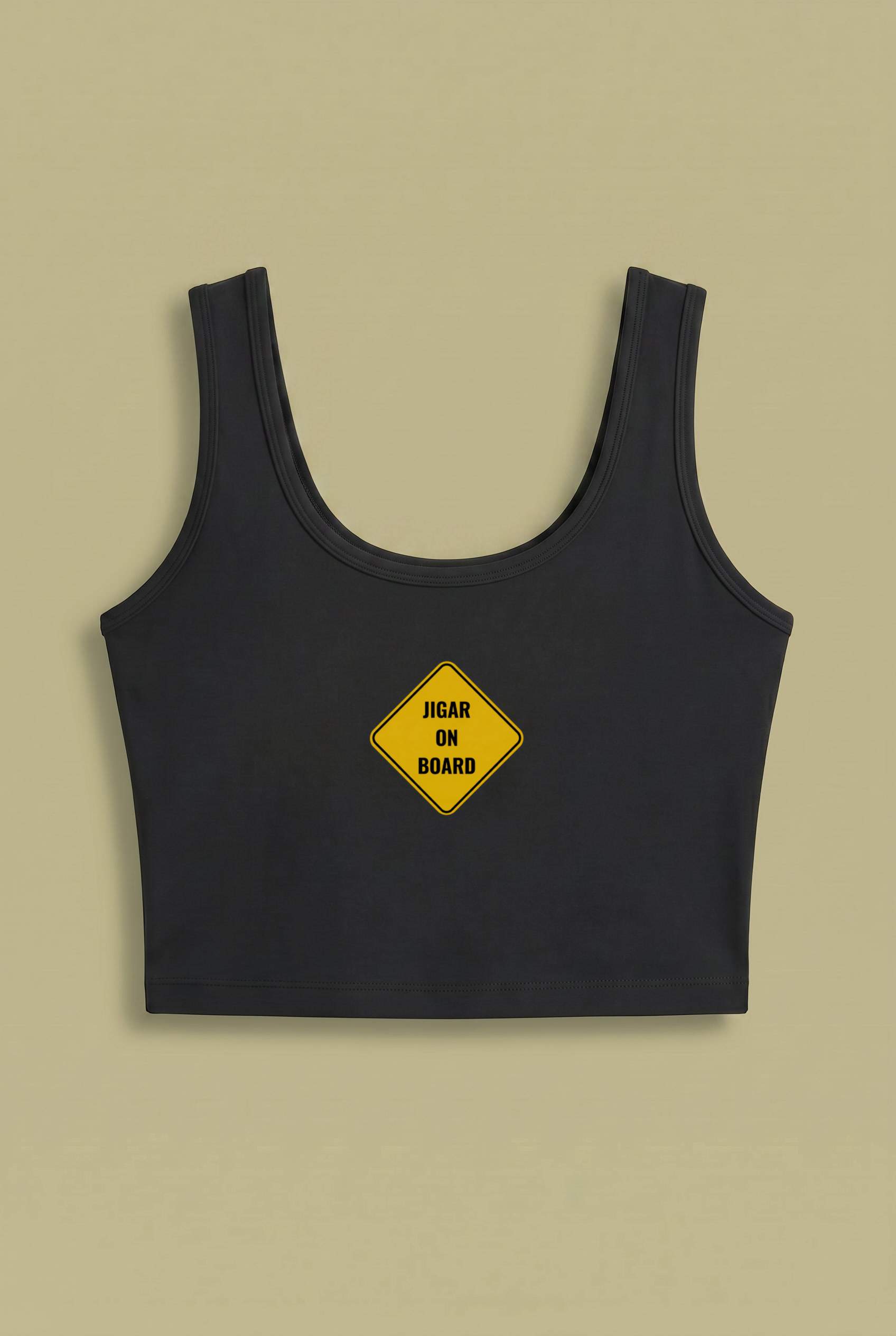Jigar On Board Crop Top – Funny Persian Meme Streetwear Design