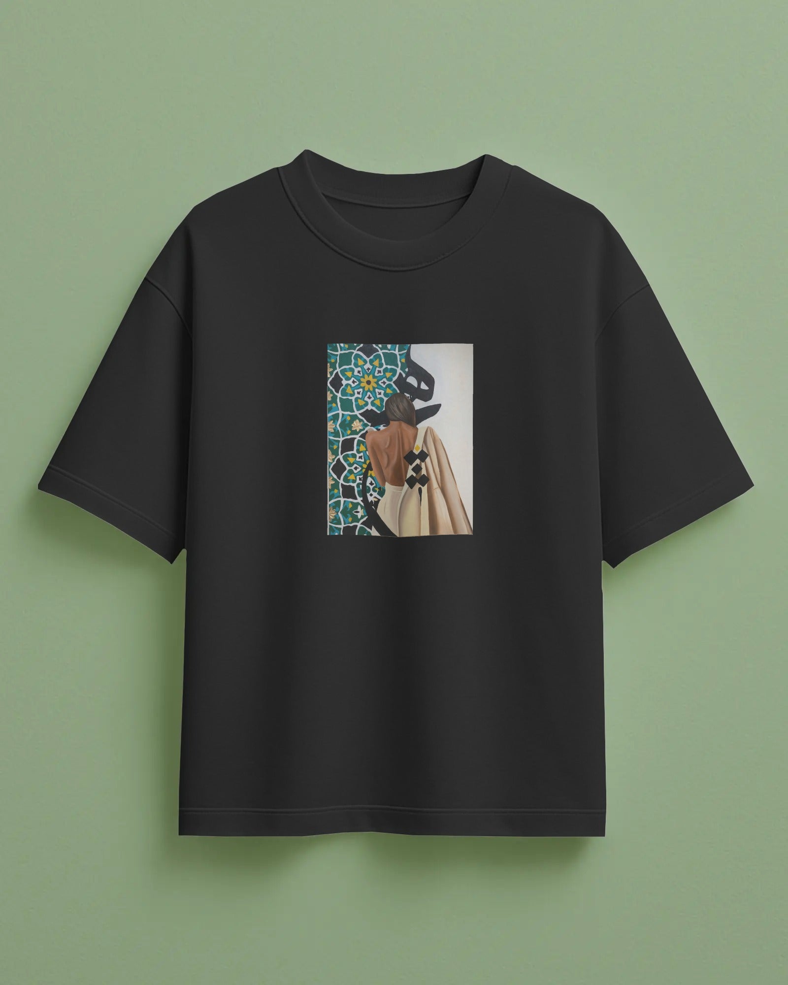Hich Minimal Art T-Shirt | Women Oversized