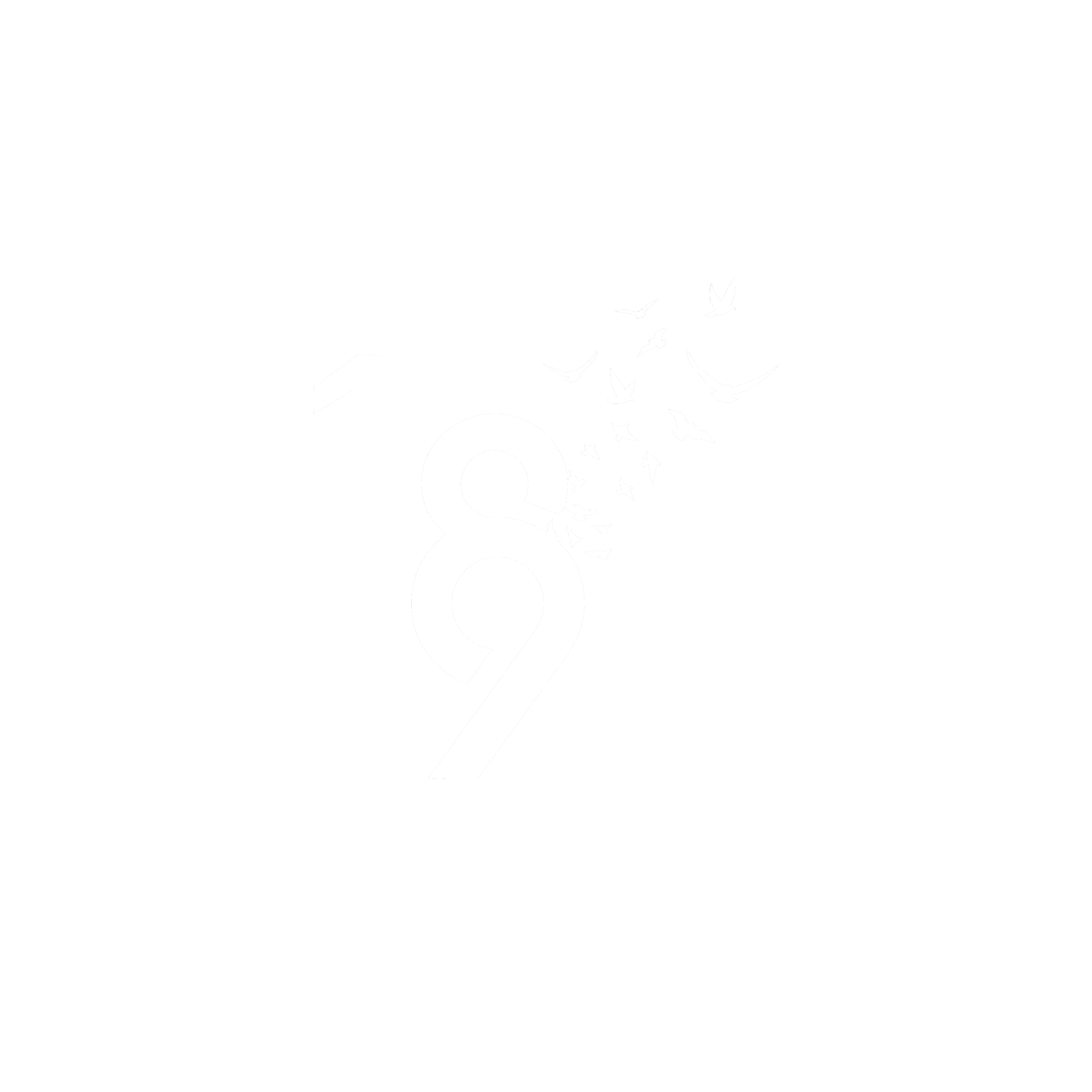 Freedom Numbers Hoodie | Minimal 18 / 19 dey mah Design