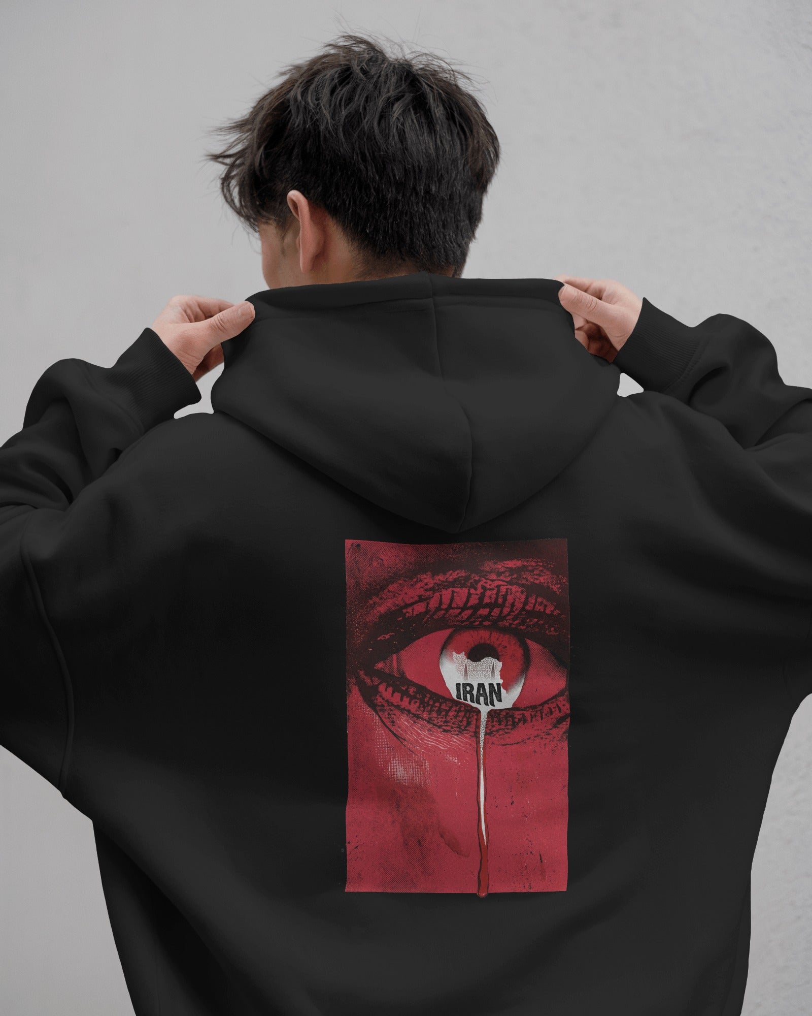 Iran Eye Hoodie | Crying Eye Protest Design