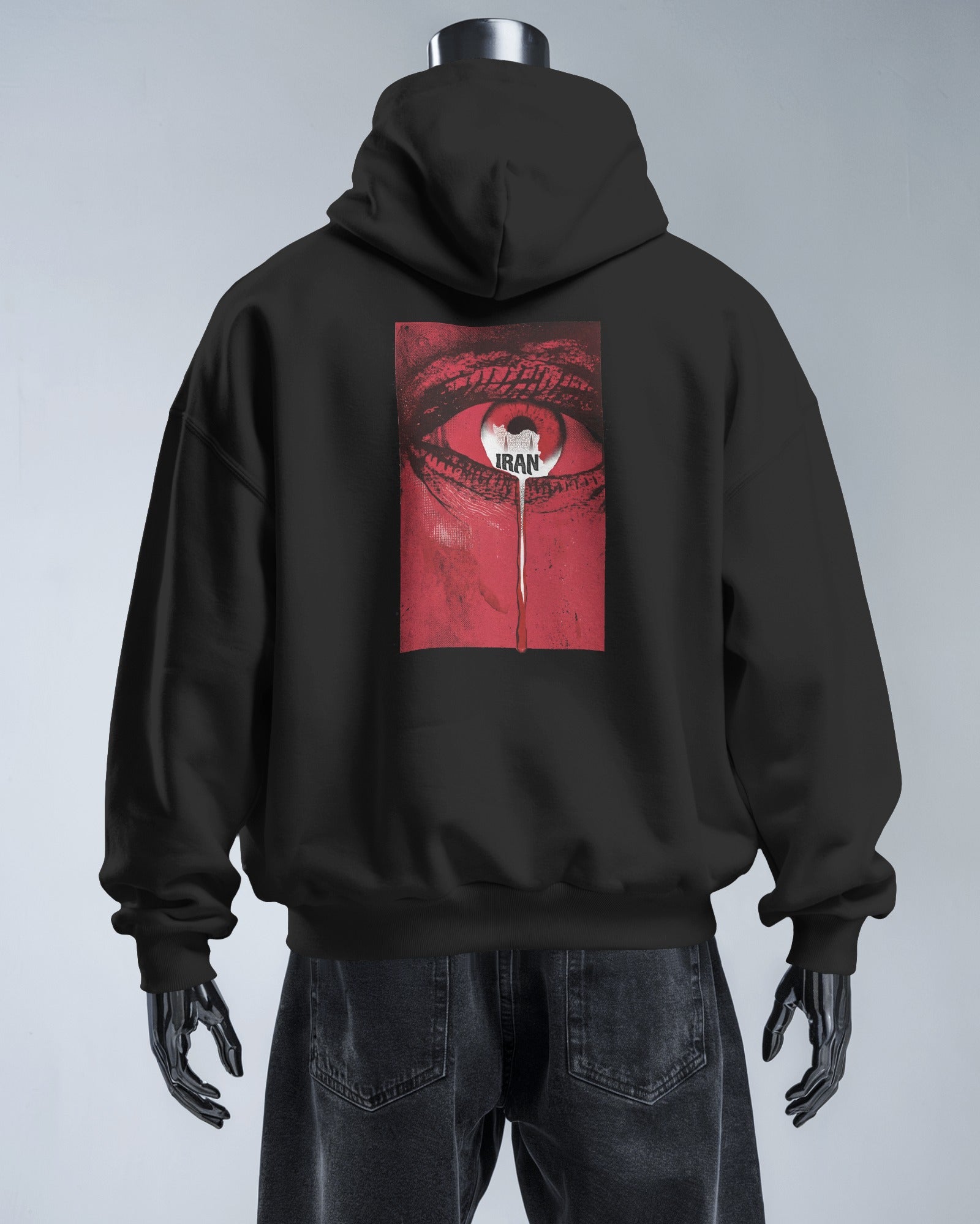 Iran Eye Hoodie | Crying Eye Protest Design