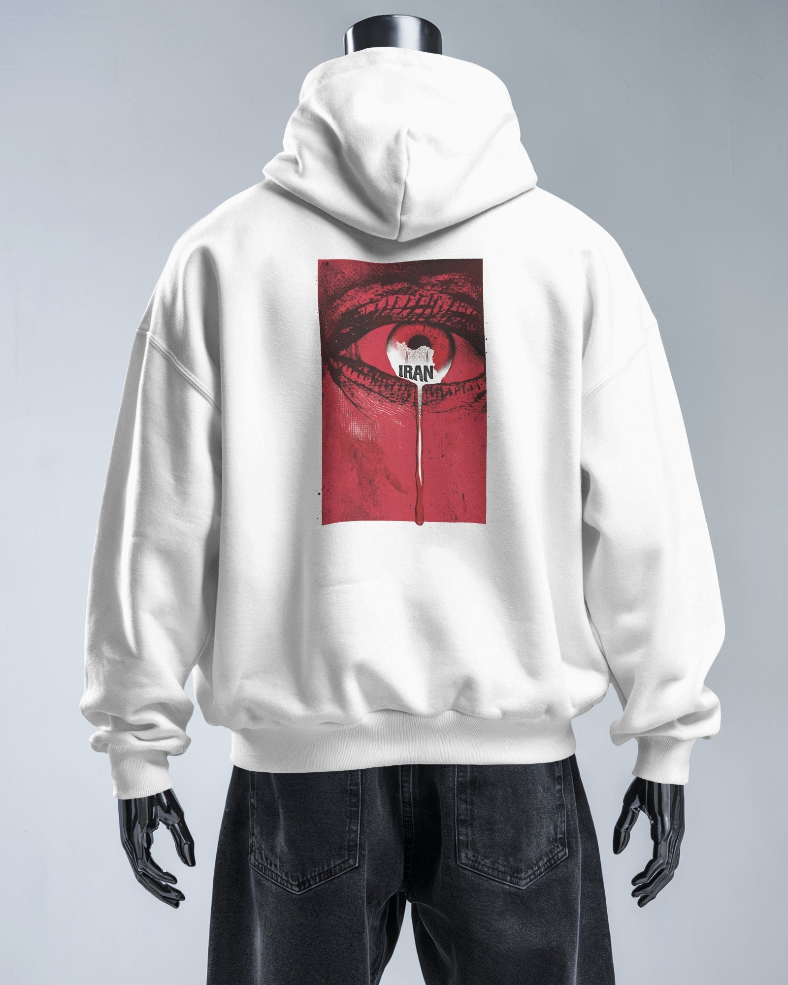 Iran Eye Hoodie | Crying Eye Protest Design
