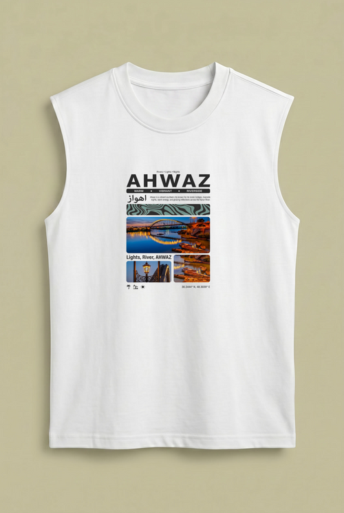 Ahwaz Summer Sleeveless – Persian Travel Poster Design