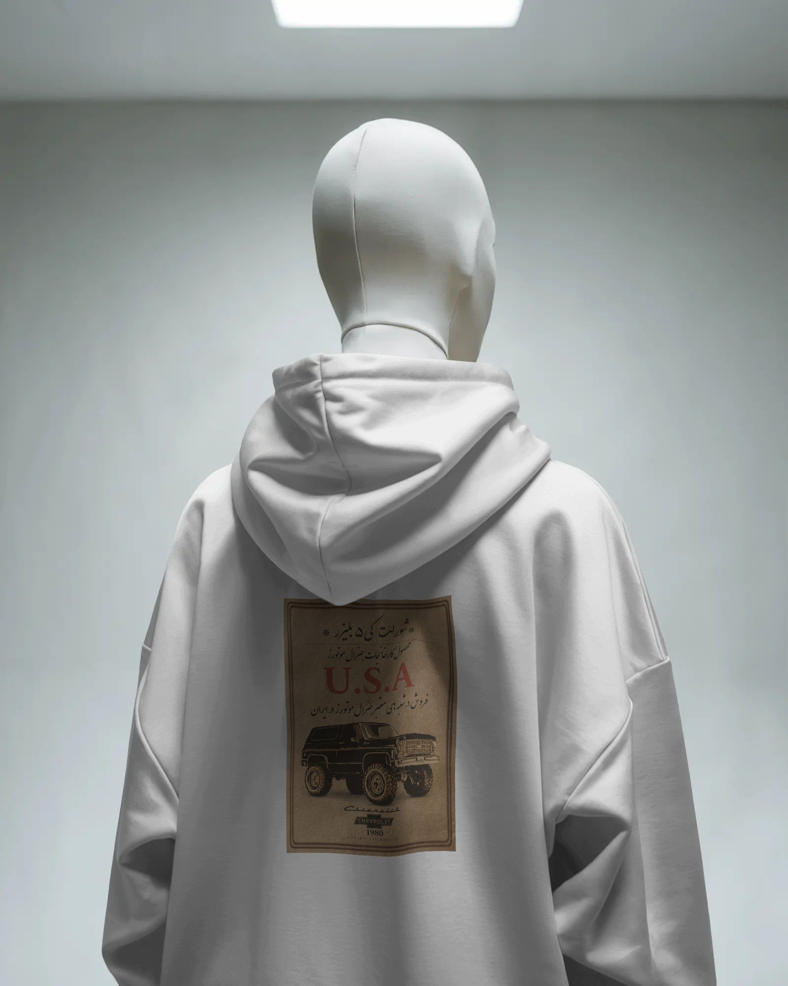 Chevrolet Nostalgia Car Hoodie | Vintage Iranian Style