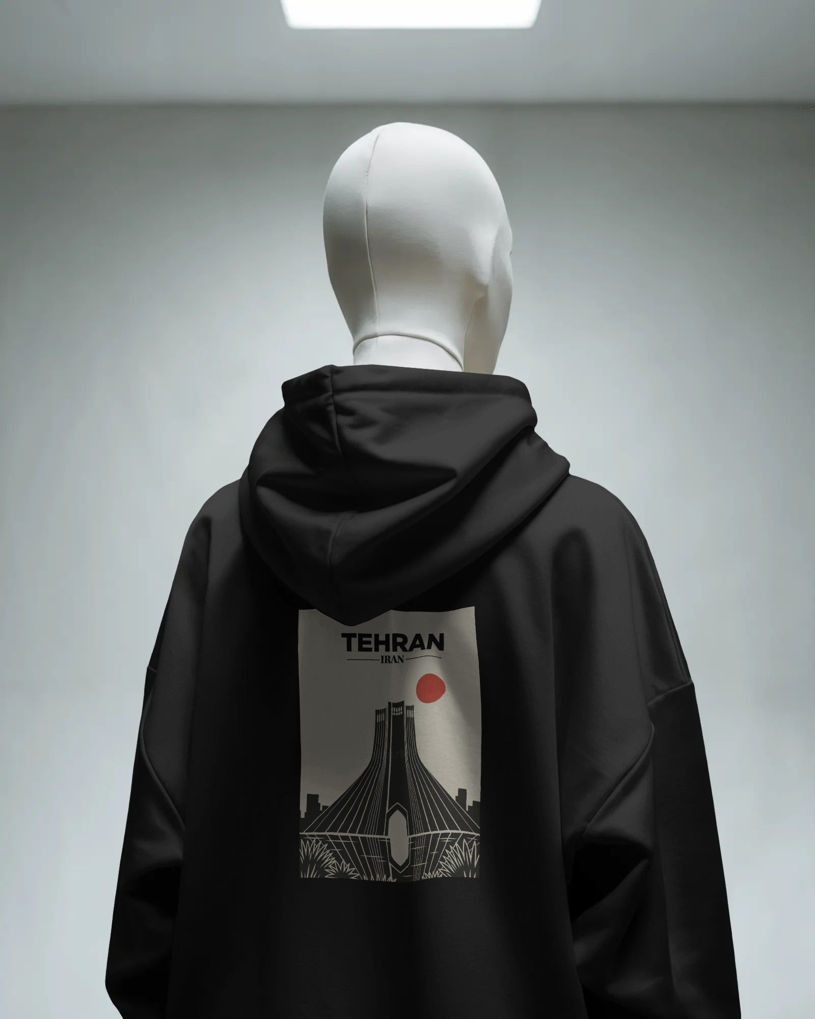 Tehran Azadi Hoodie | Minimal City Design