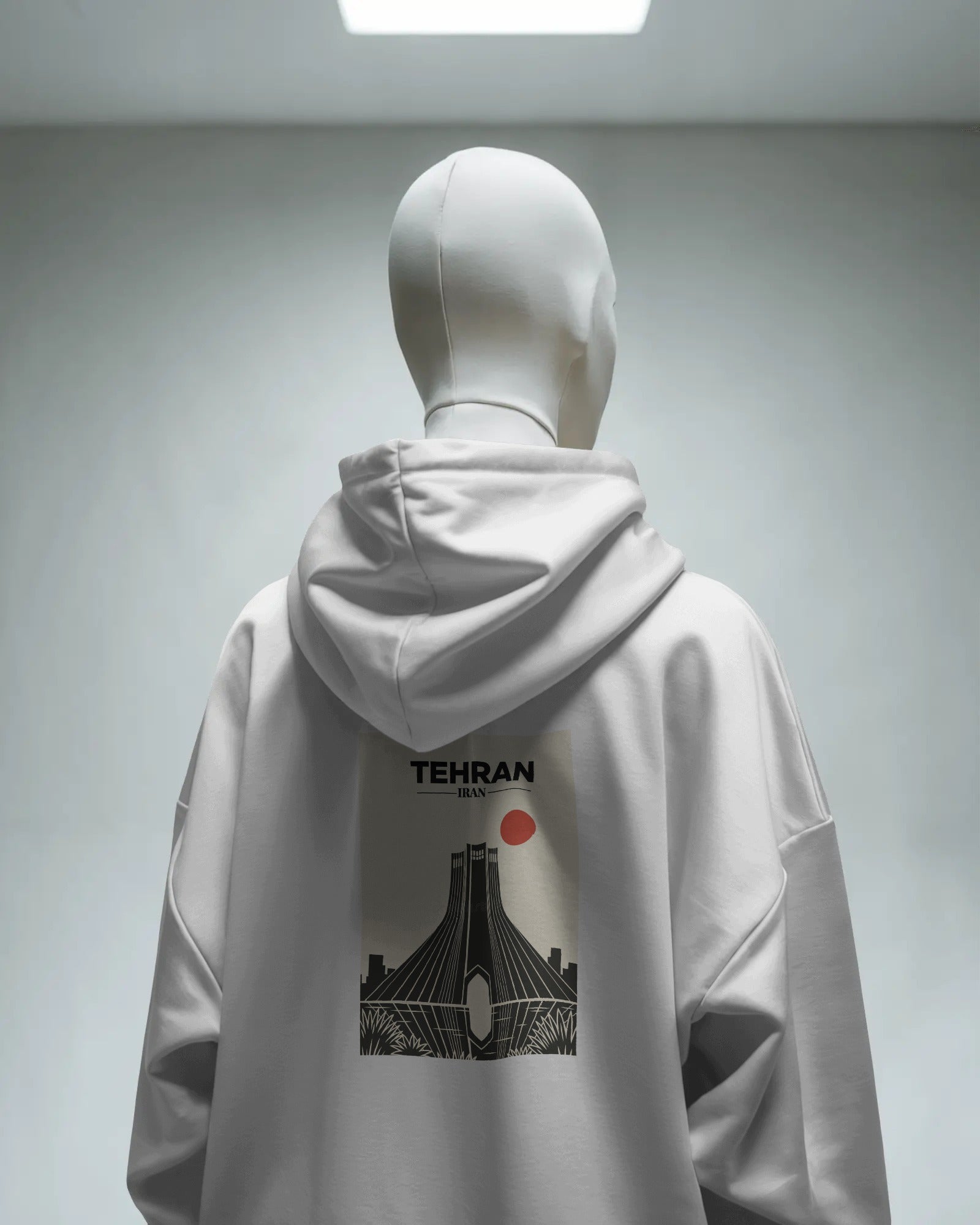 Tehran Azadi Hoodie | Minimal City Design
