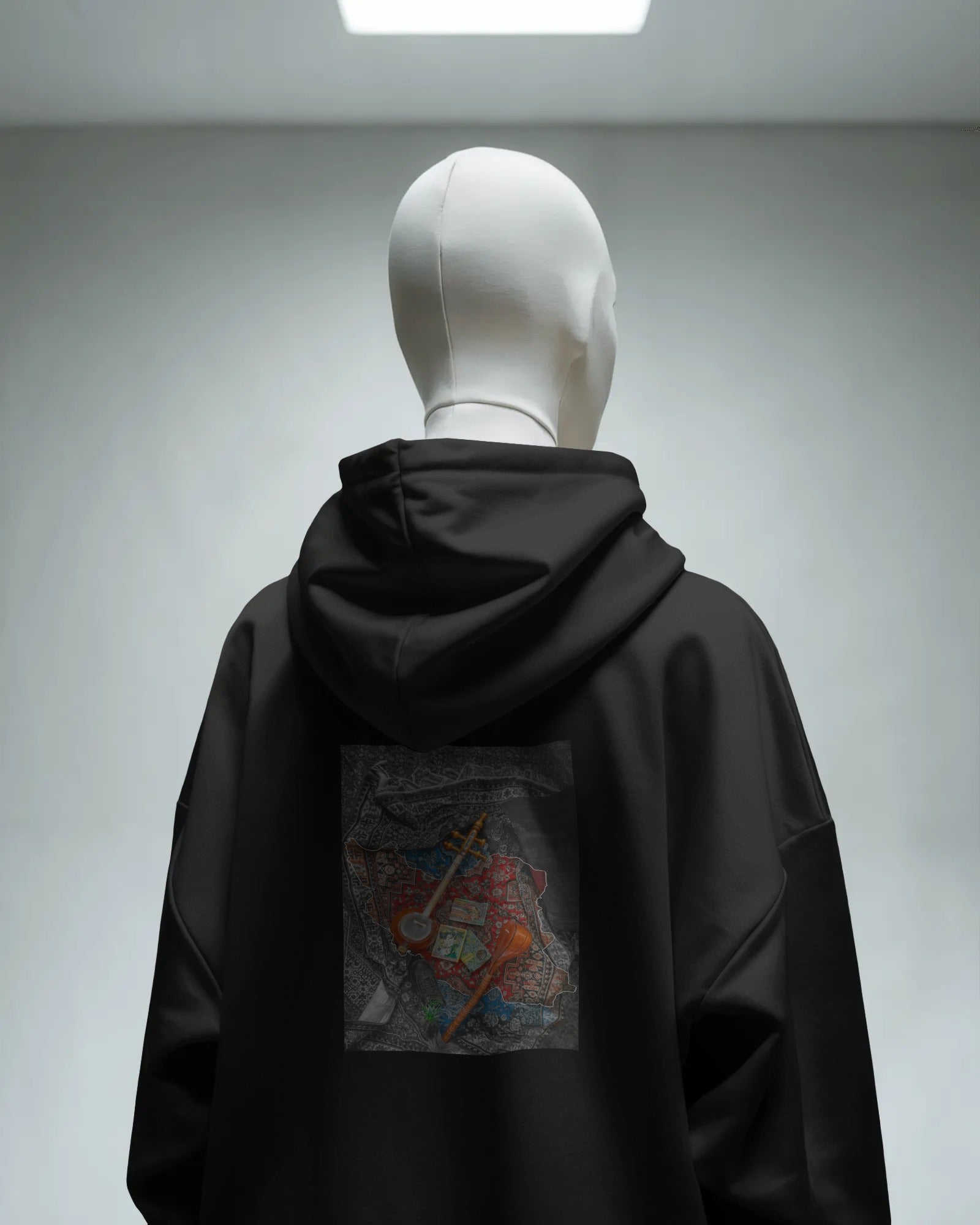 Iran Heritage Hoodie | Traditional Map Design