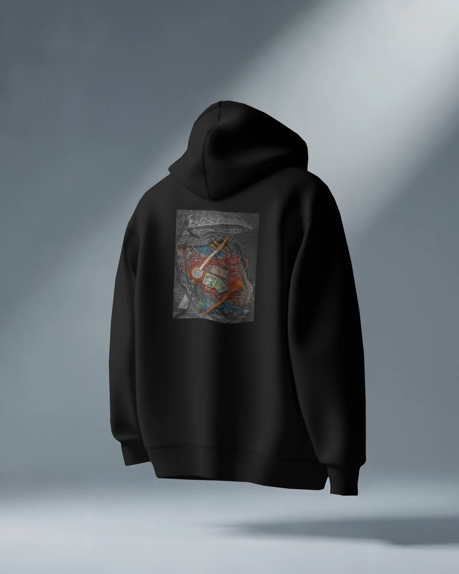 Iran Heritage Hoodie | Traditional Map Design