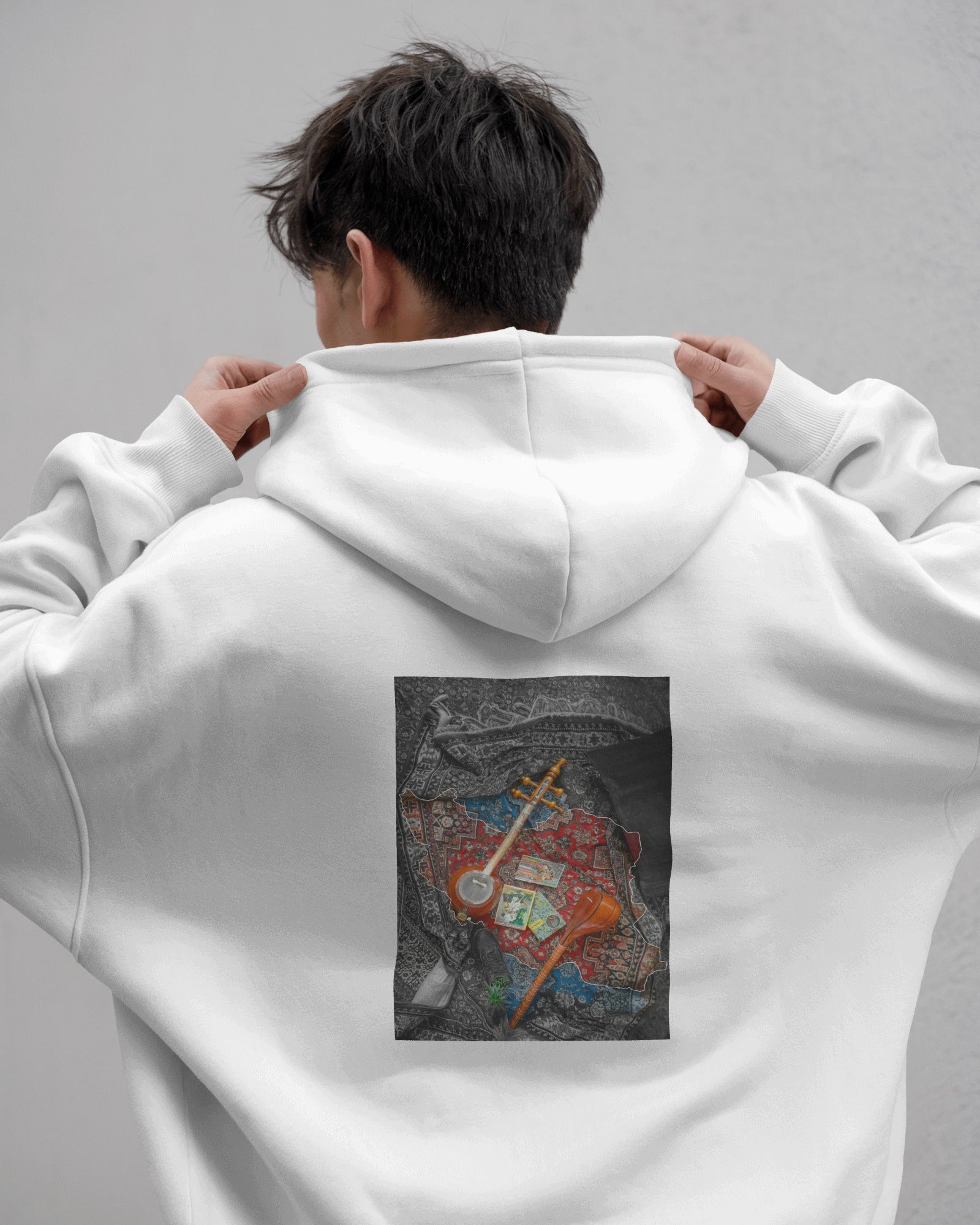 Iran Heritage Hoodie | Traditional Map Design
