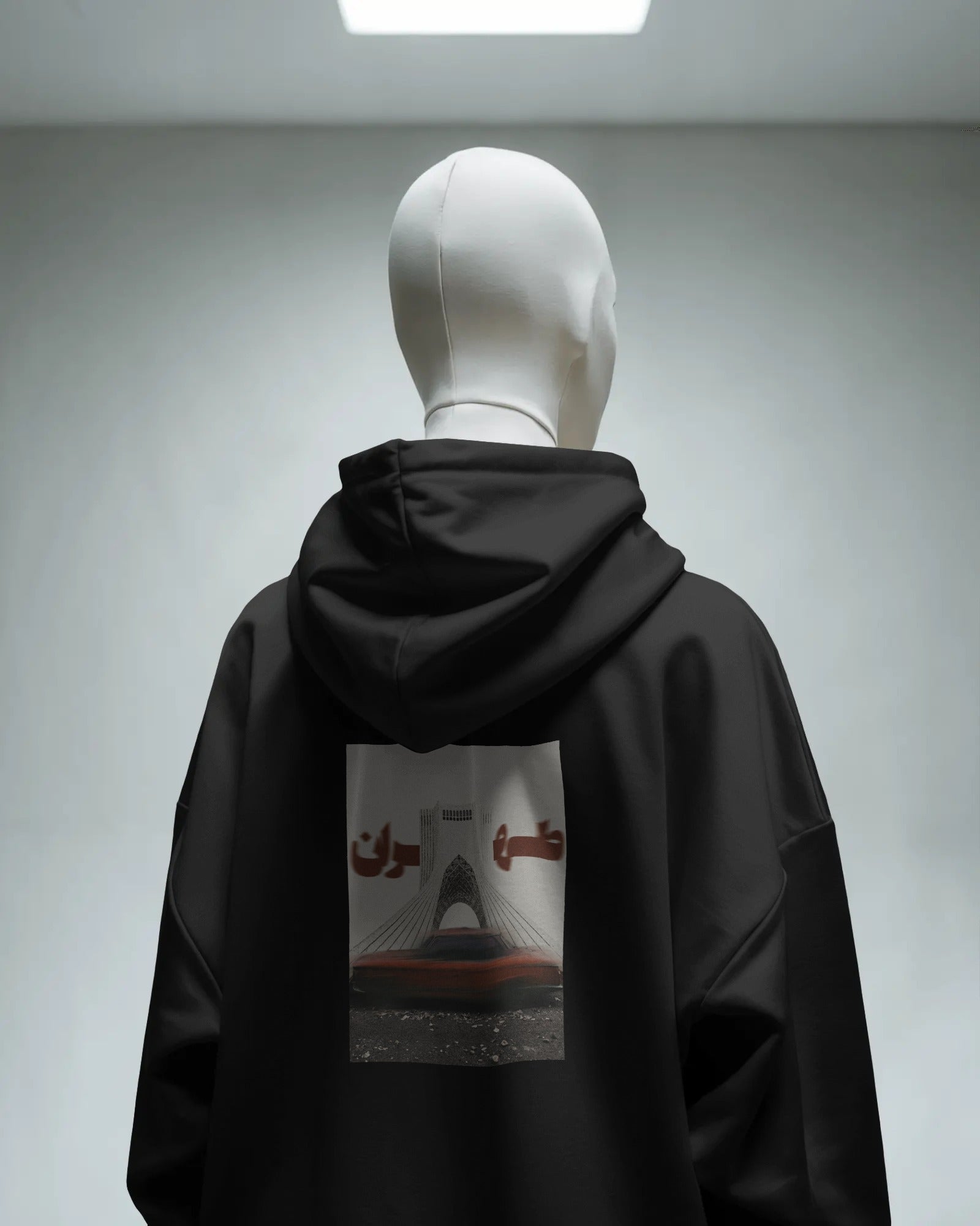Tehran Azadi Graphic Hoodie | Minimal Urban Design