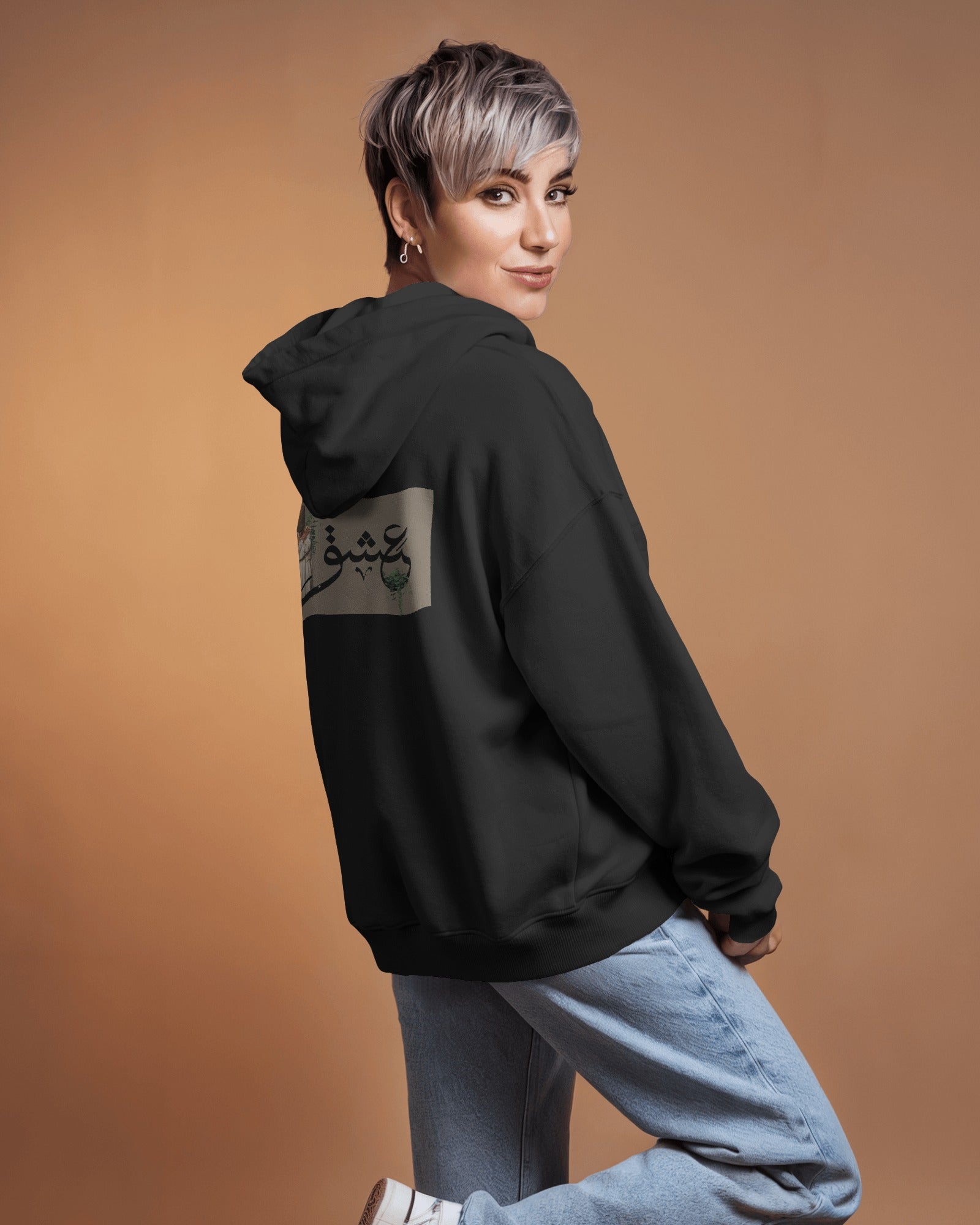 Eshgh (Oversized Hoodie) | Persian Calligraphy Design