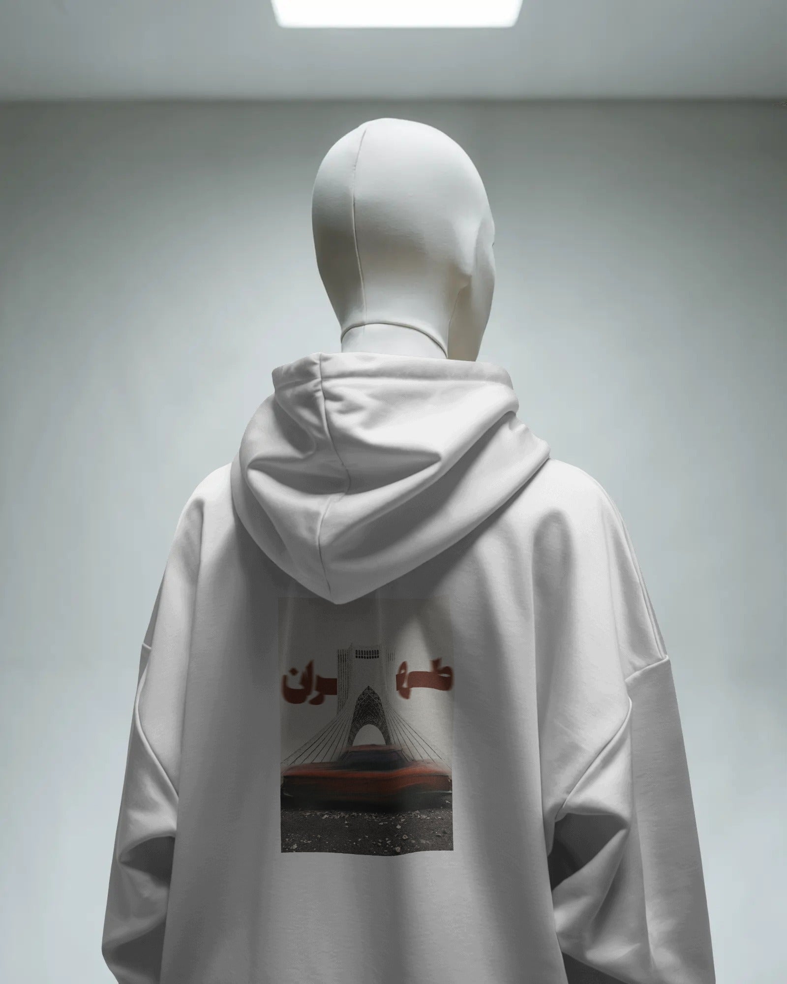 Tehran Azadi Graphic Hoodie | Minimal Urban Design