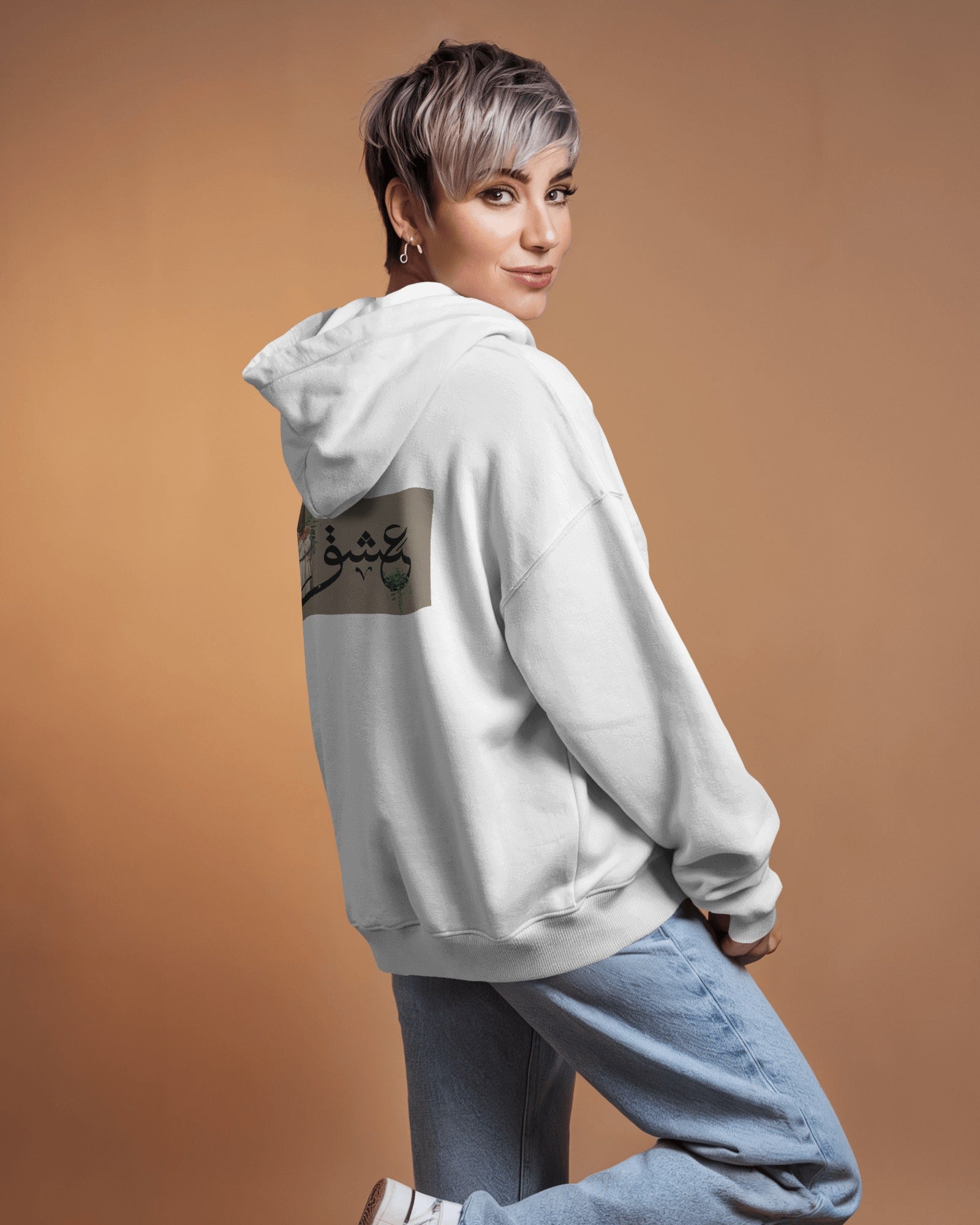 Eshgh (Oversized Hoodie) | Persian Calligraphy Design