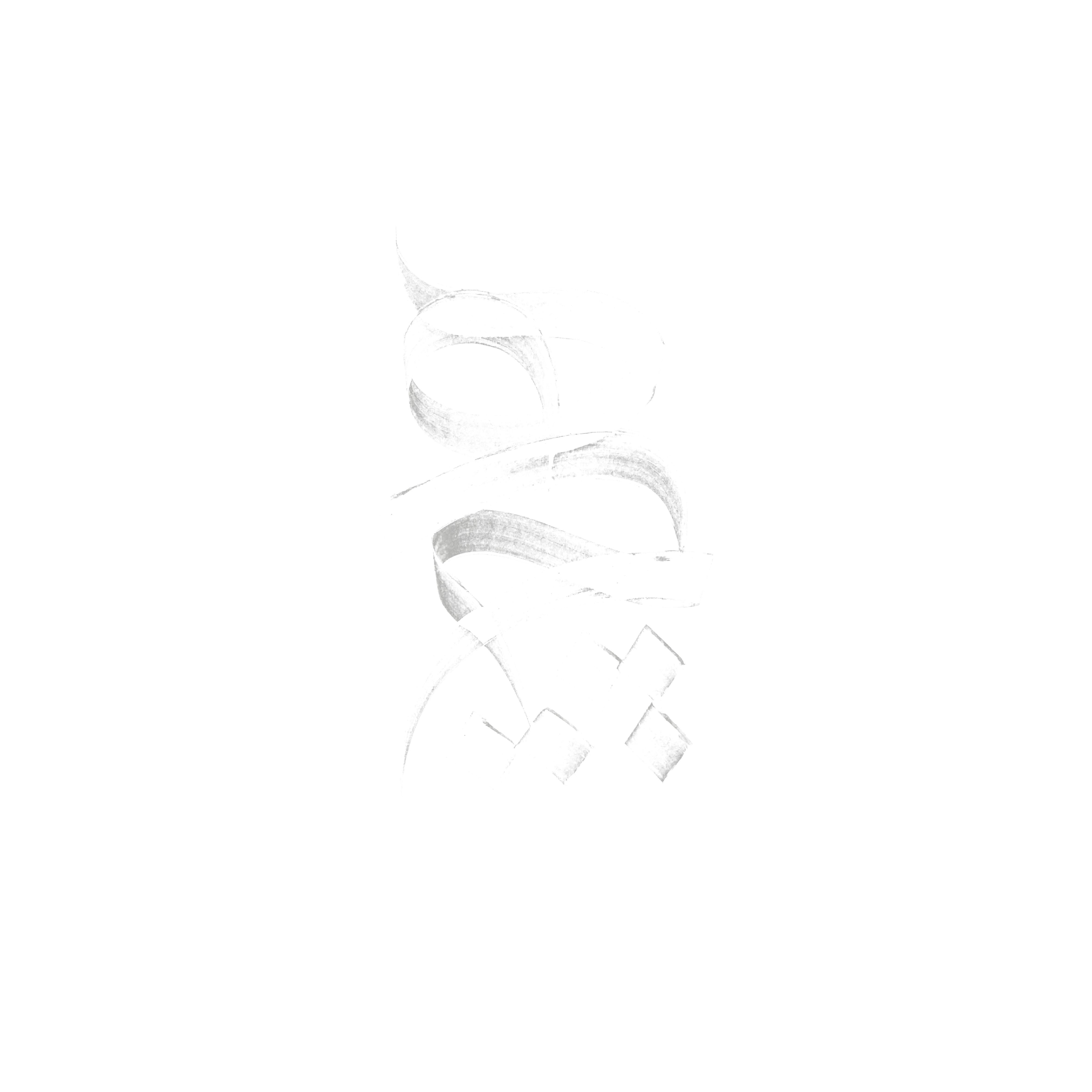 Hich (Oversized Hoodie) | Persian Calligraphy Minimal Design