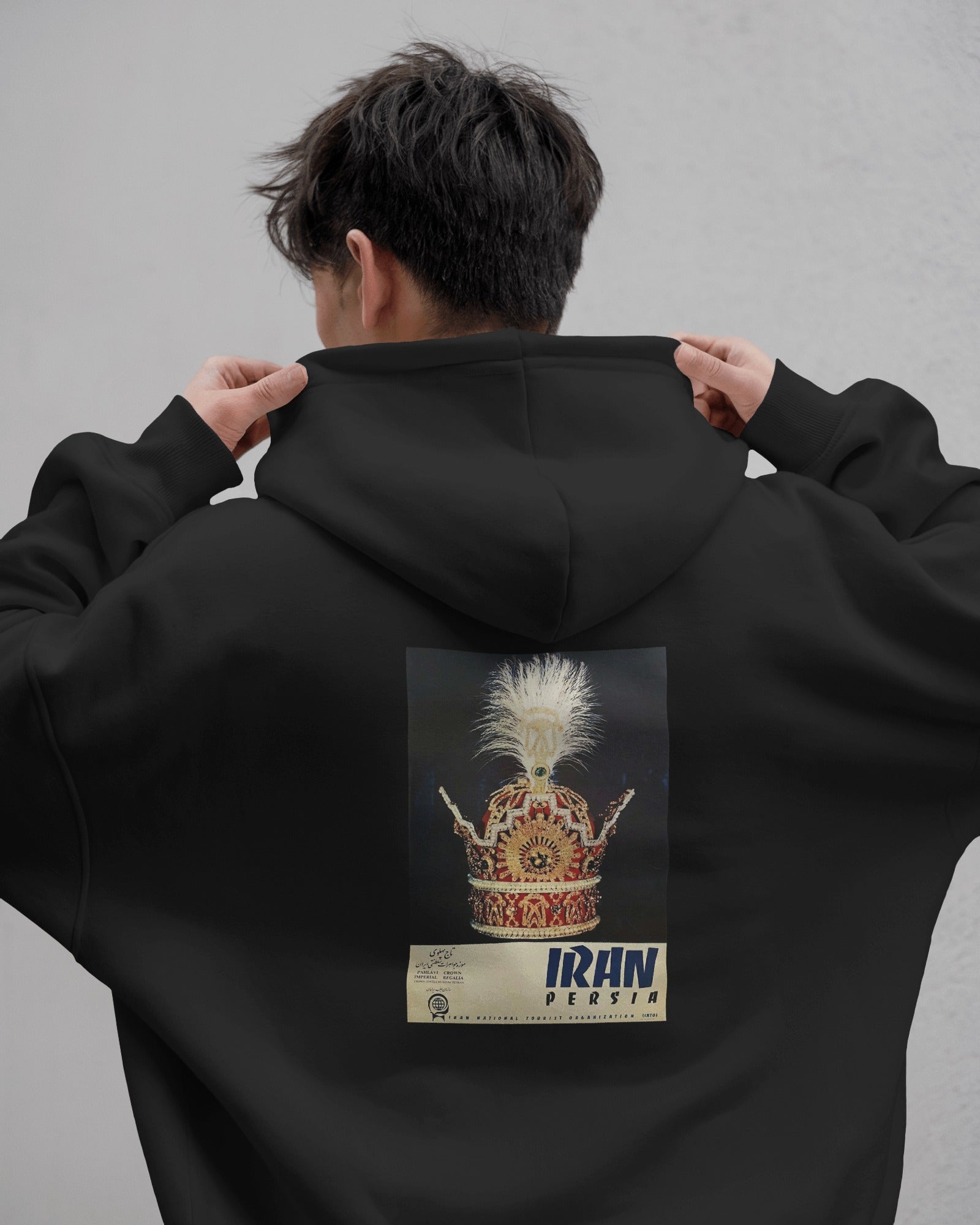 Royal Crown Hoodie | Iran Persia Heritage Design