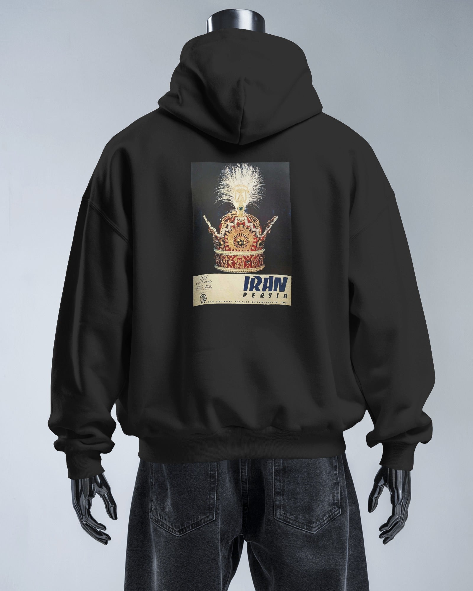 Royal Crown Hoodie | Iran Persia Heritage Design
