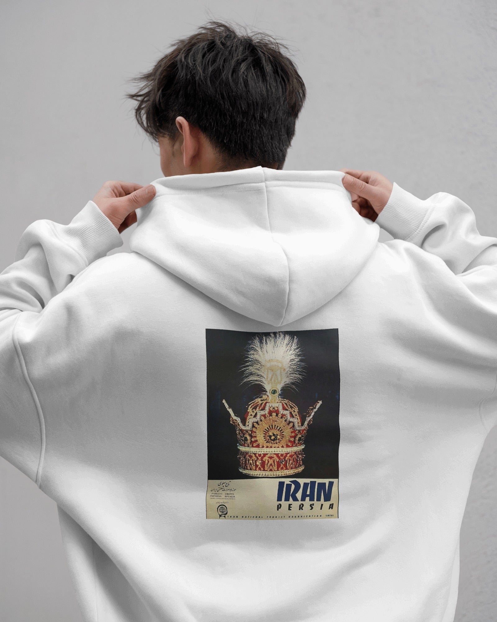 Royal Crown Hoodie | Iran Persia Heritage Design