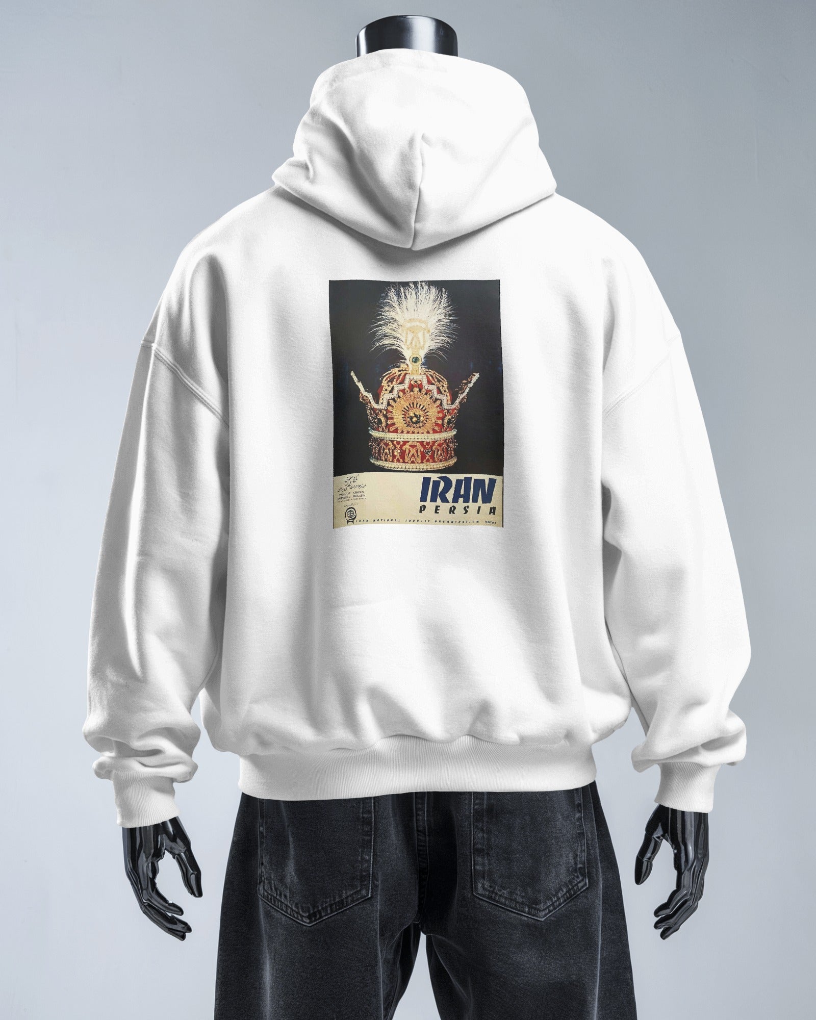 Royal Crown Hoodie | Iran Persia Heritage Design