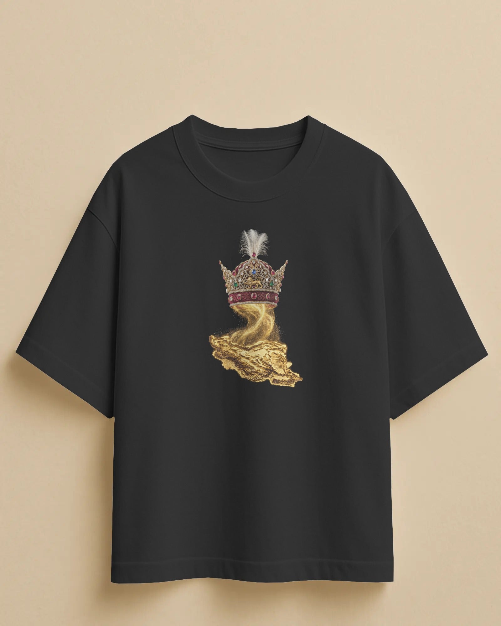 Persian Crown Iran Map T-shirt | Royal Iran Design | Heritage & Identity Streetwear