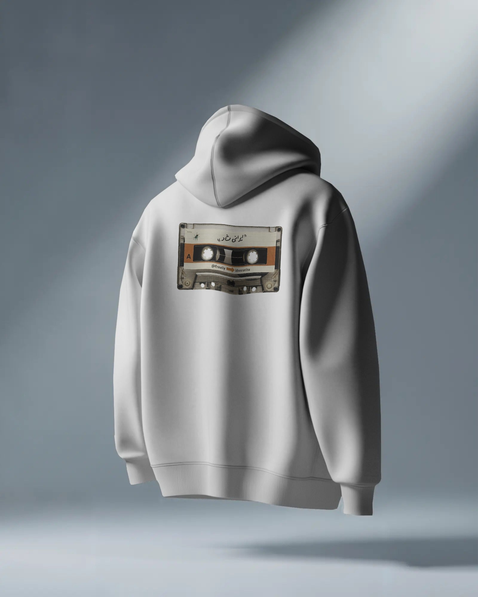 Shad Irani Hoodie | Retro Cassette Nostalgia Design