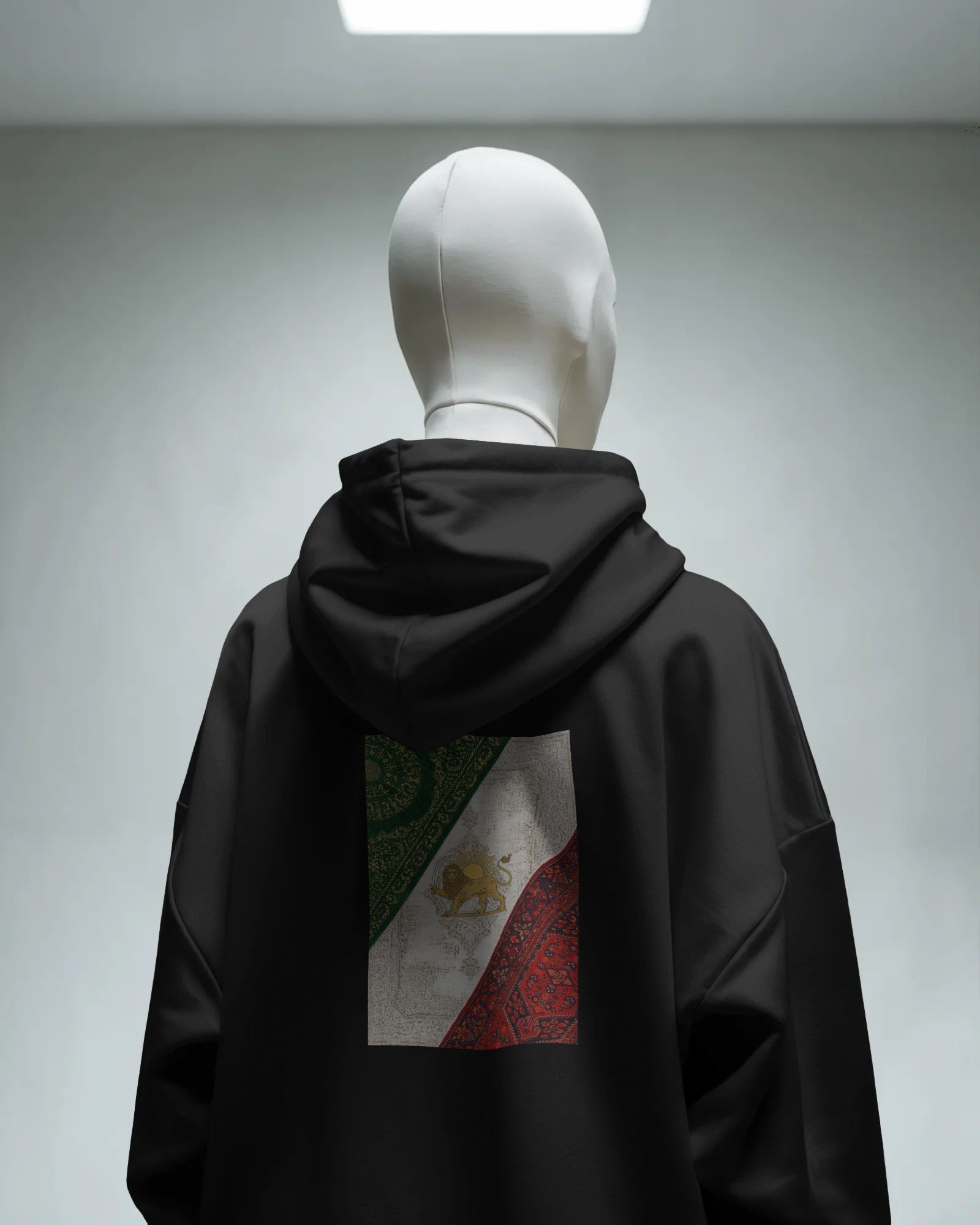 Lion & Sun Hoodie | Persian Heritage Design
