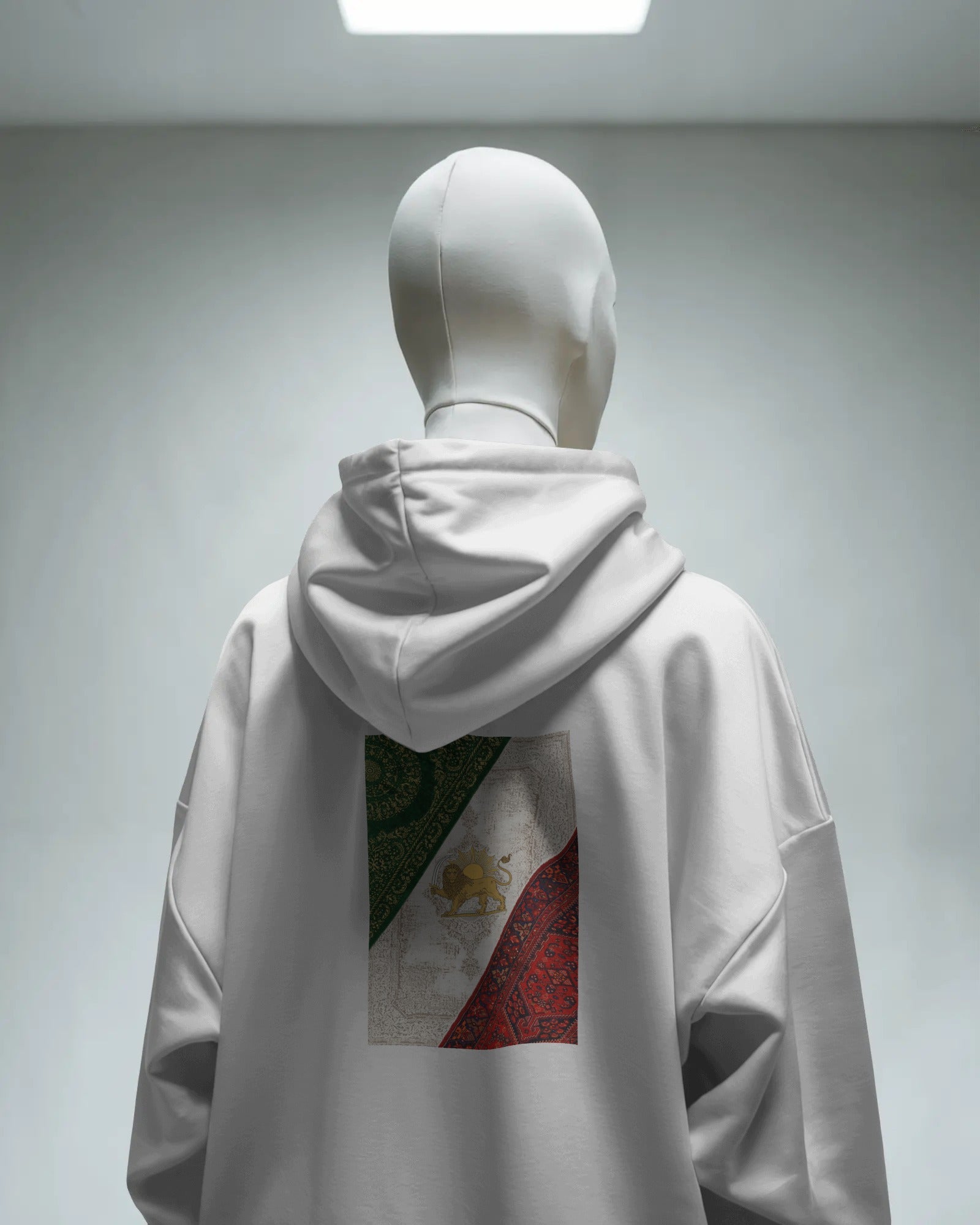Lion & Sun Hoodie | Persian Heritage Design