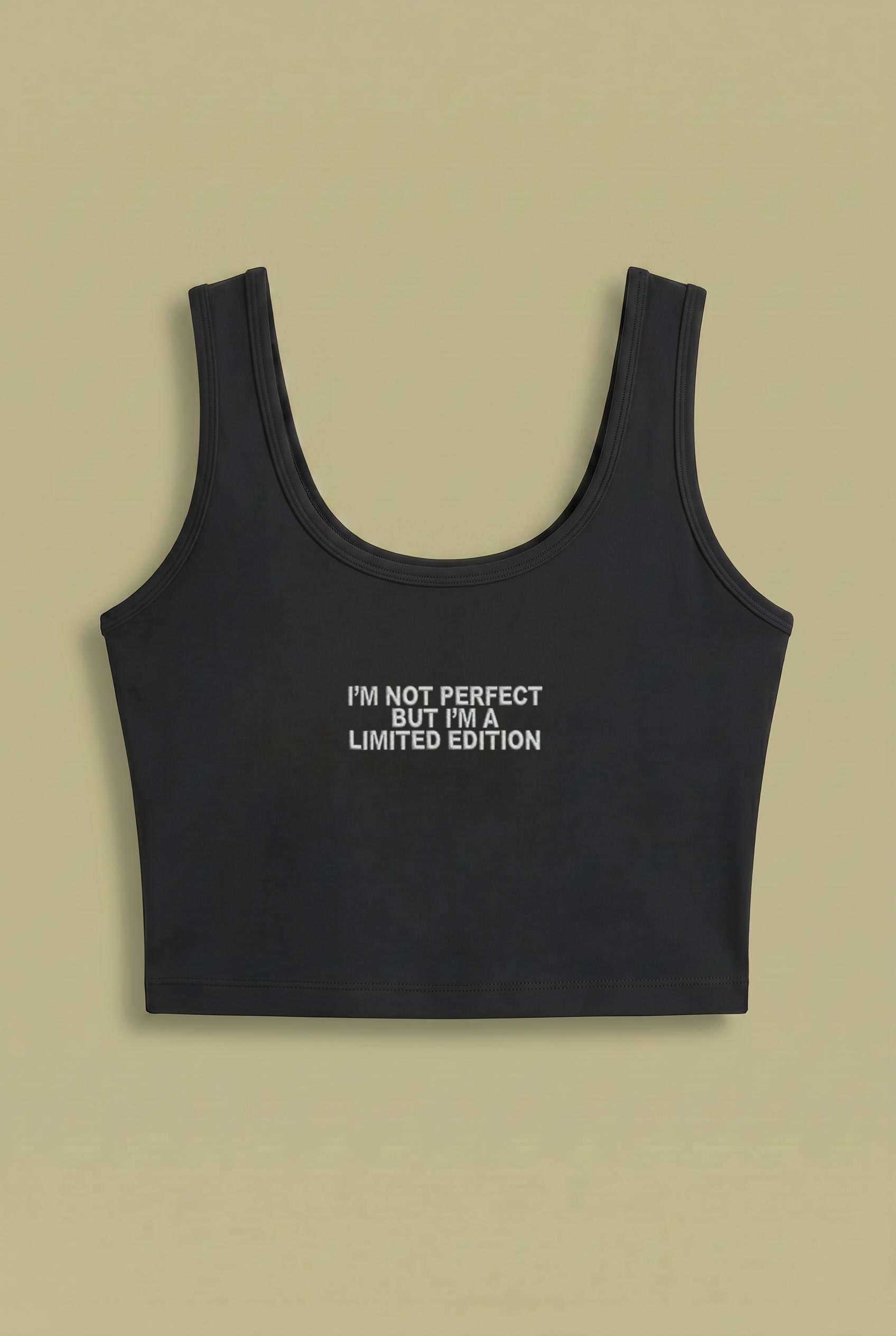 Limited Edition Crop Top – Minimal Statement Design