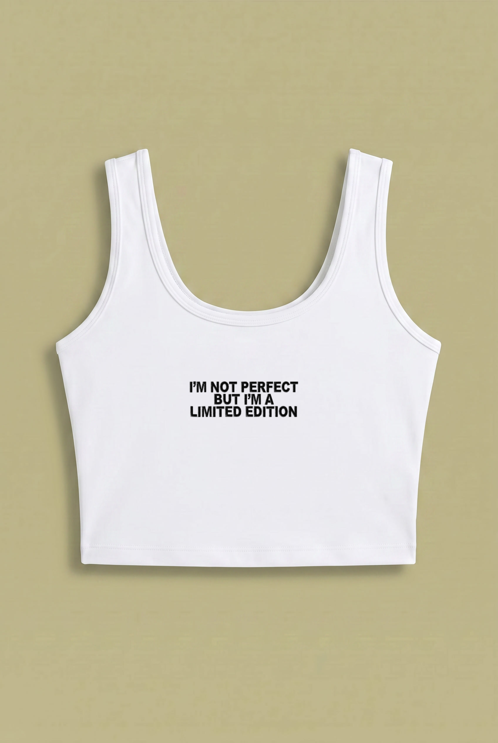 Limited Edition Crop Top – Minimal Statement Design