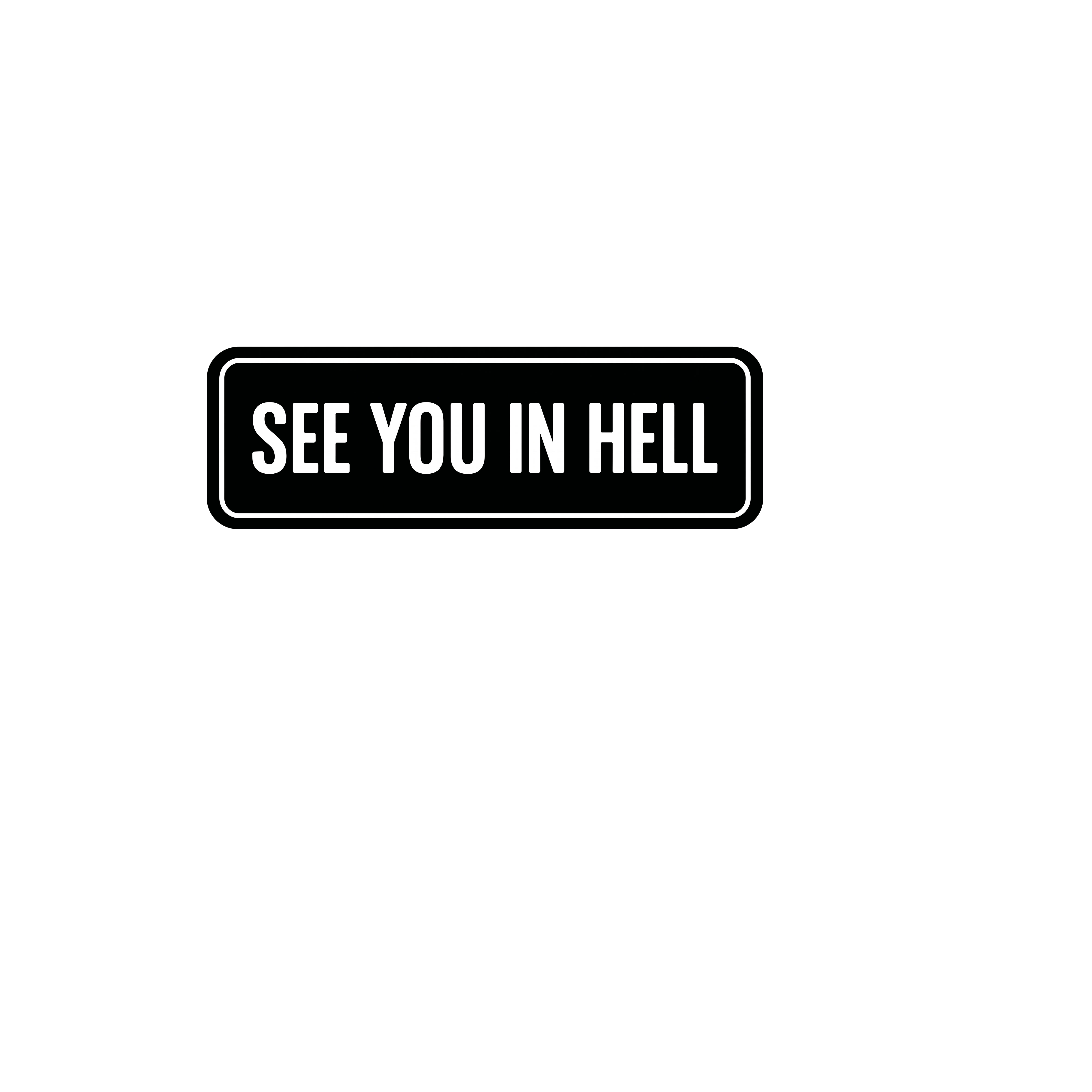 See You In Hell Crop Top – Dark Humor Streetwear Design