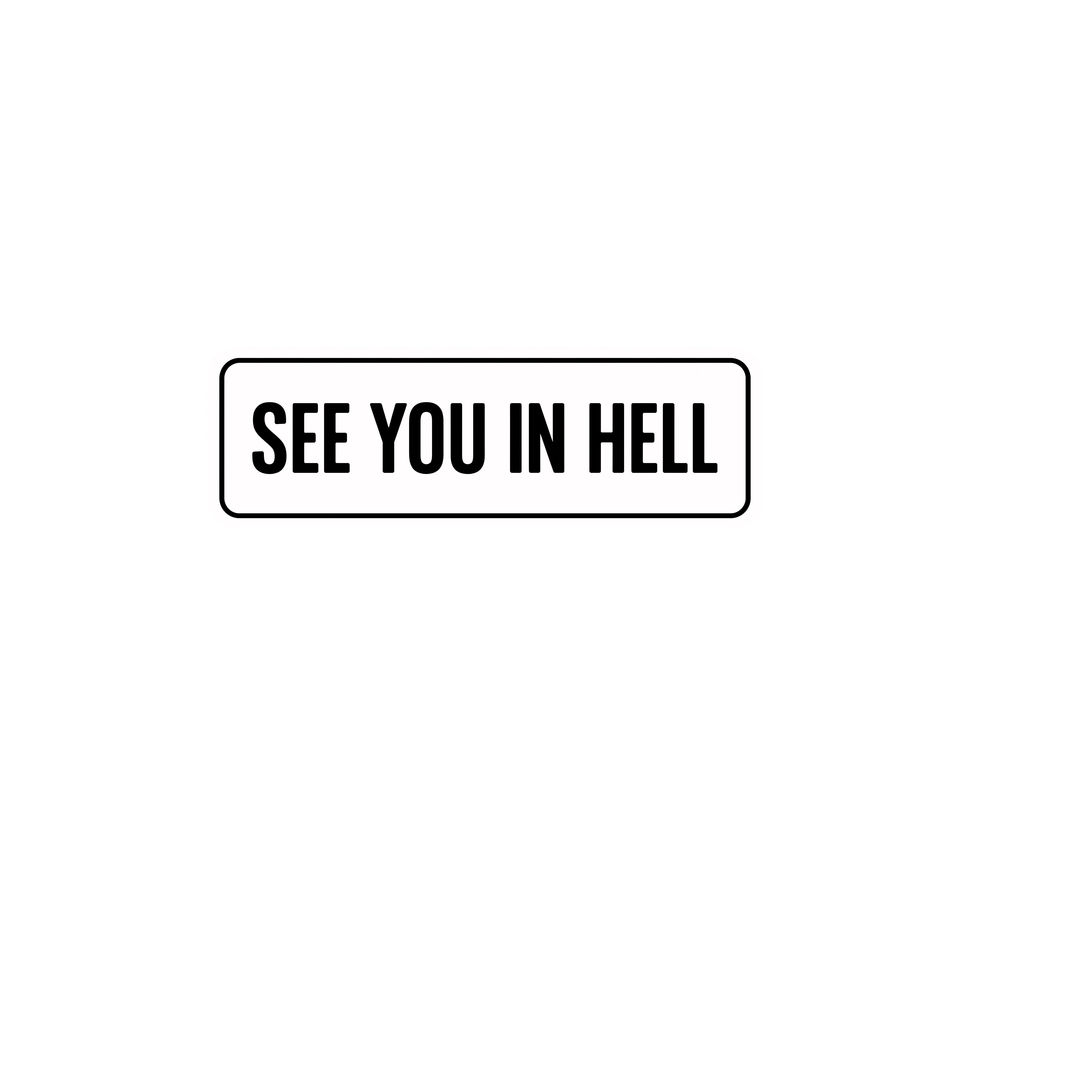 See You In Hell Crop Top – Dark Humor Streetwear Design