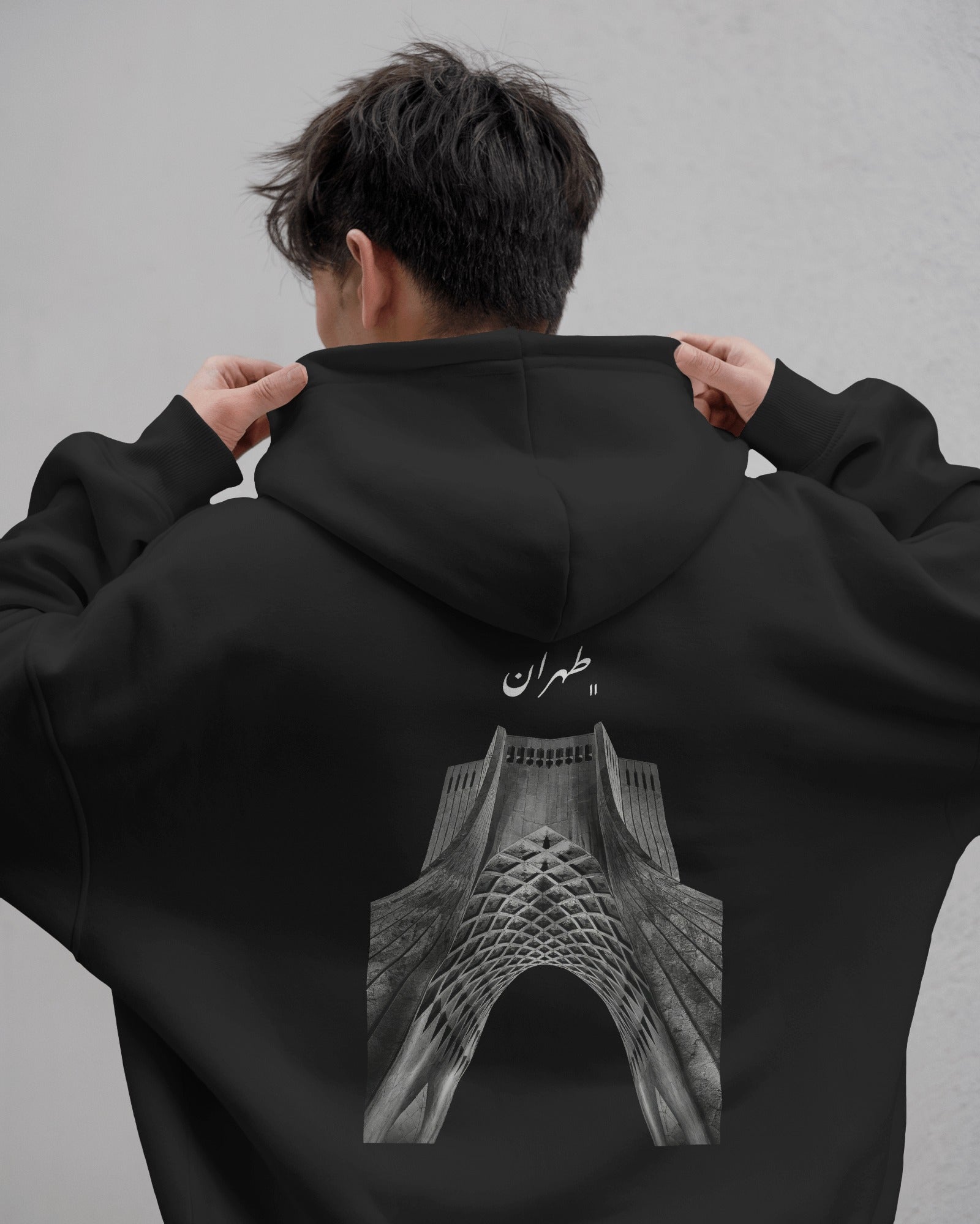 Tehran Azadi Tower Hoodie | Iran Architecture Design | Persian City Style