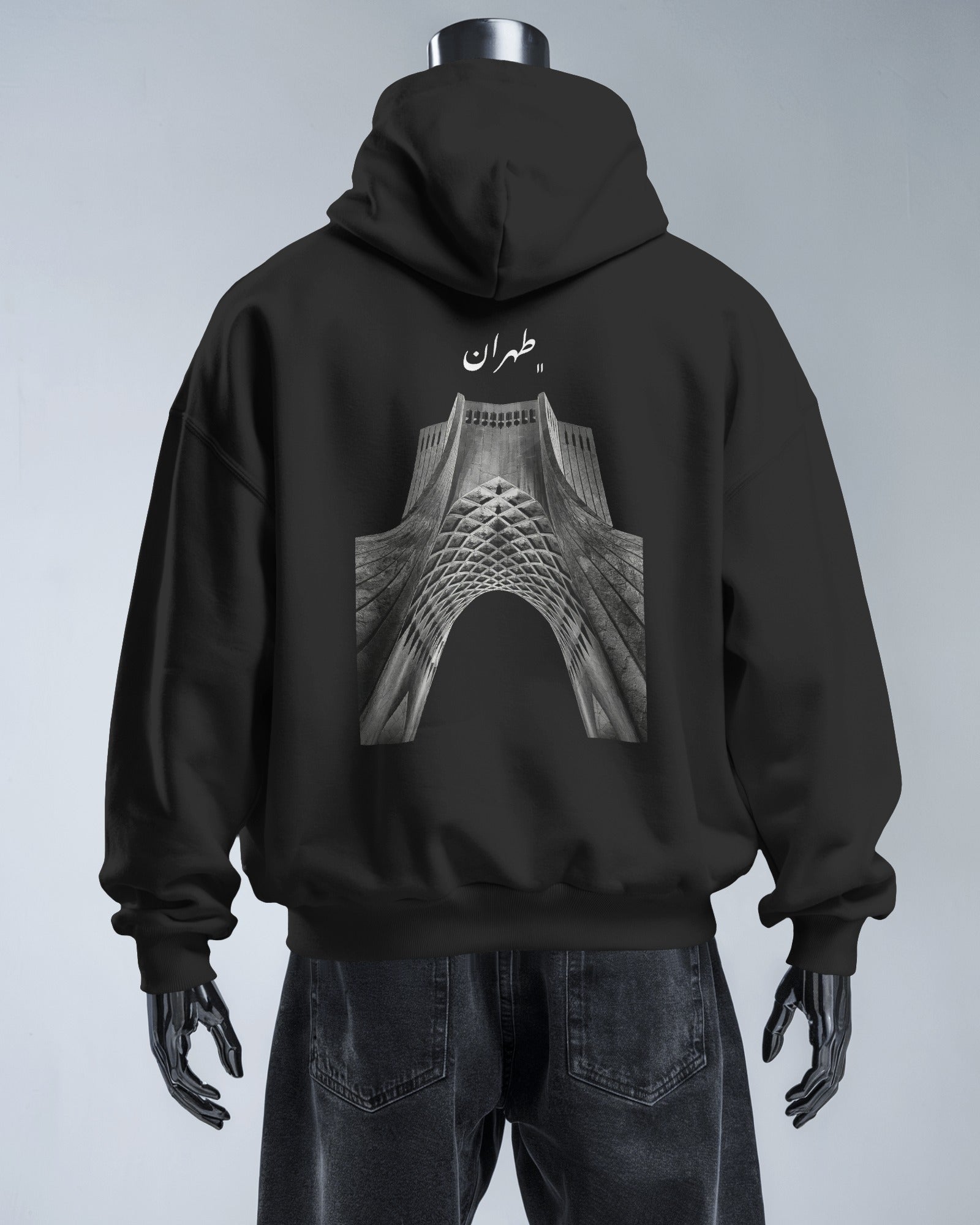 Tehran Azadi Tower Hoodie | Iran Architecture Design | Persian City Style