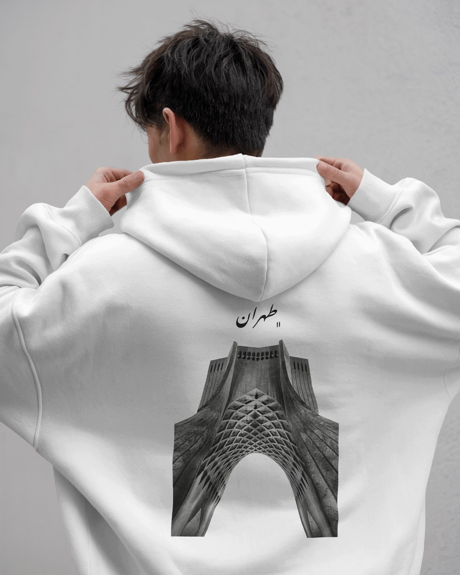 Tehran Azadi Tower Hoodie | Iran Architecture Design | Persian City Style