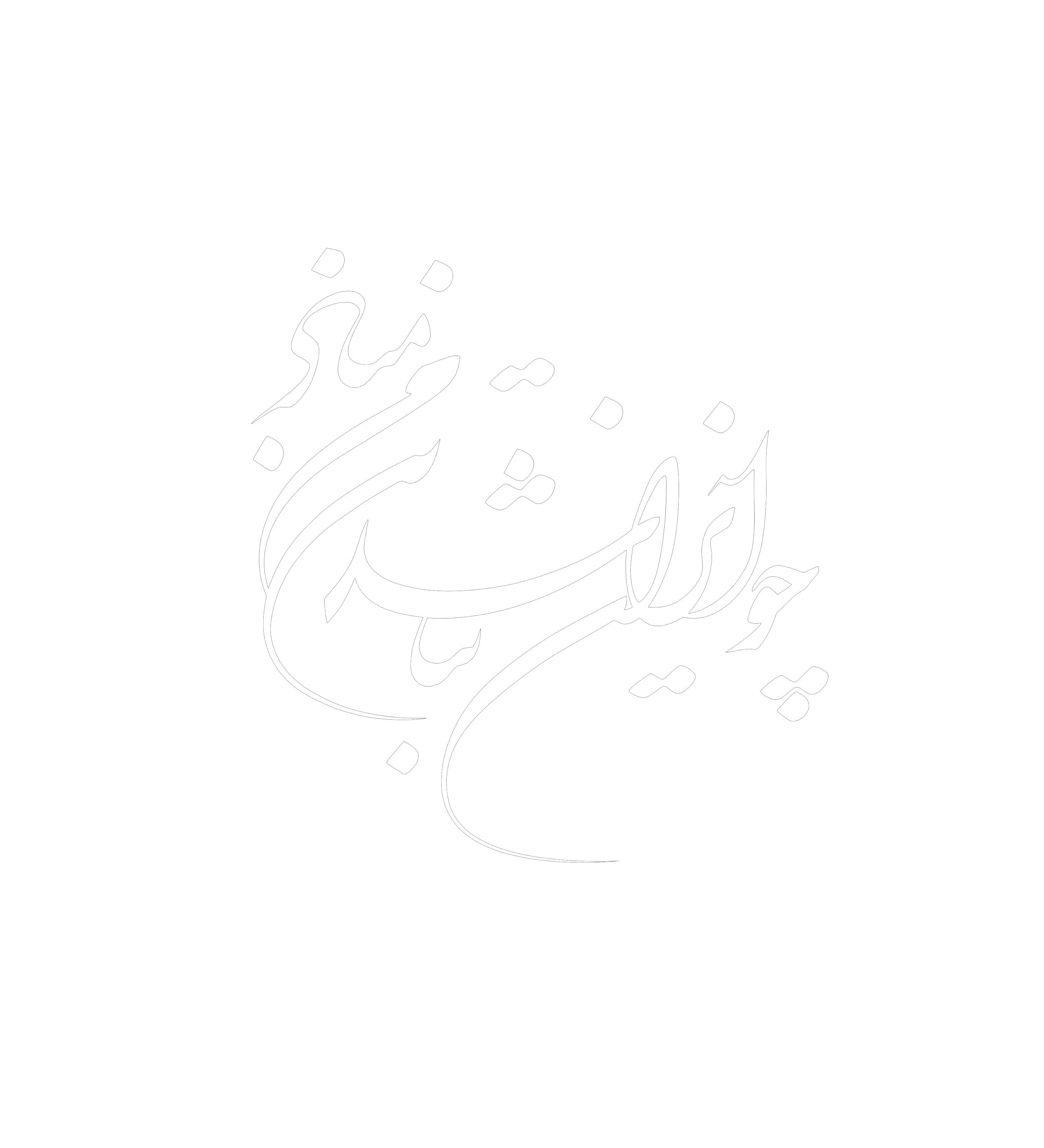 “Cho Iran Nabashad” Oversized Hoodie | Persian Poetry Calligraphy
