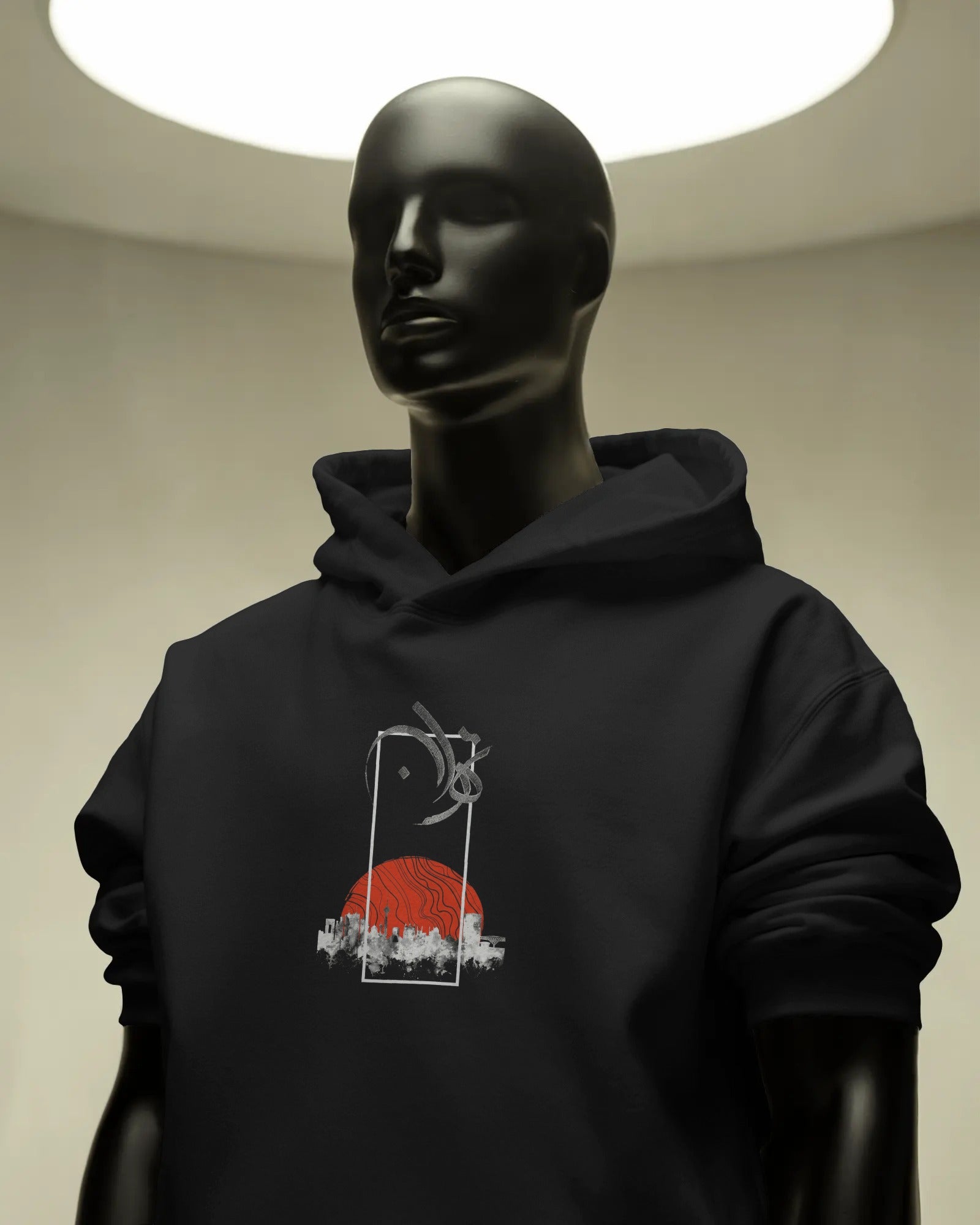 Tehran Graphic Hoodie | Persian Typography Design | Modern Iran Streetwear