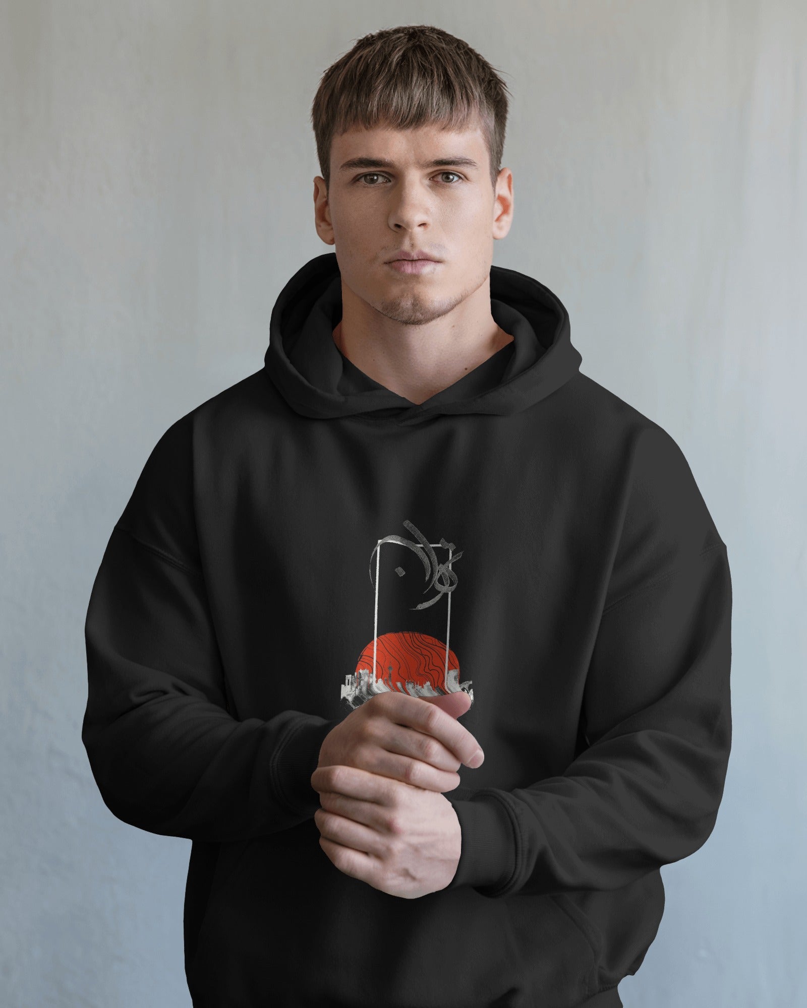 Tehran Graphic Hoodie | Persian Typography Design | Modern Iran Streetwear