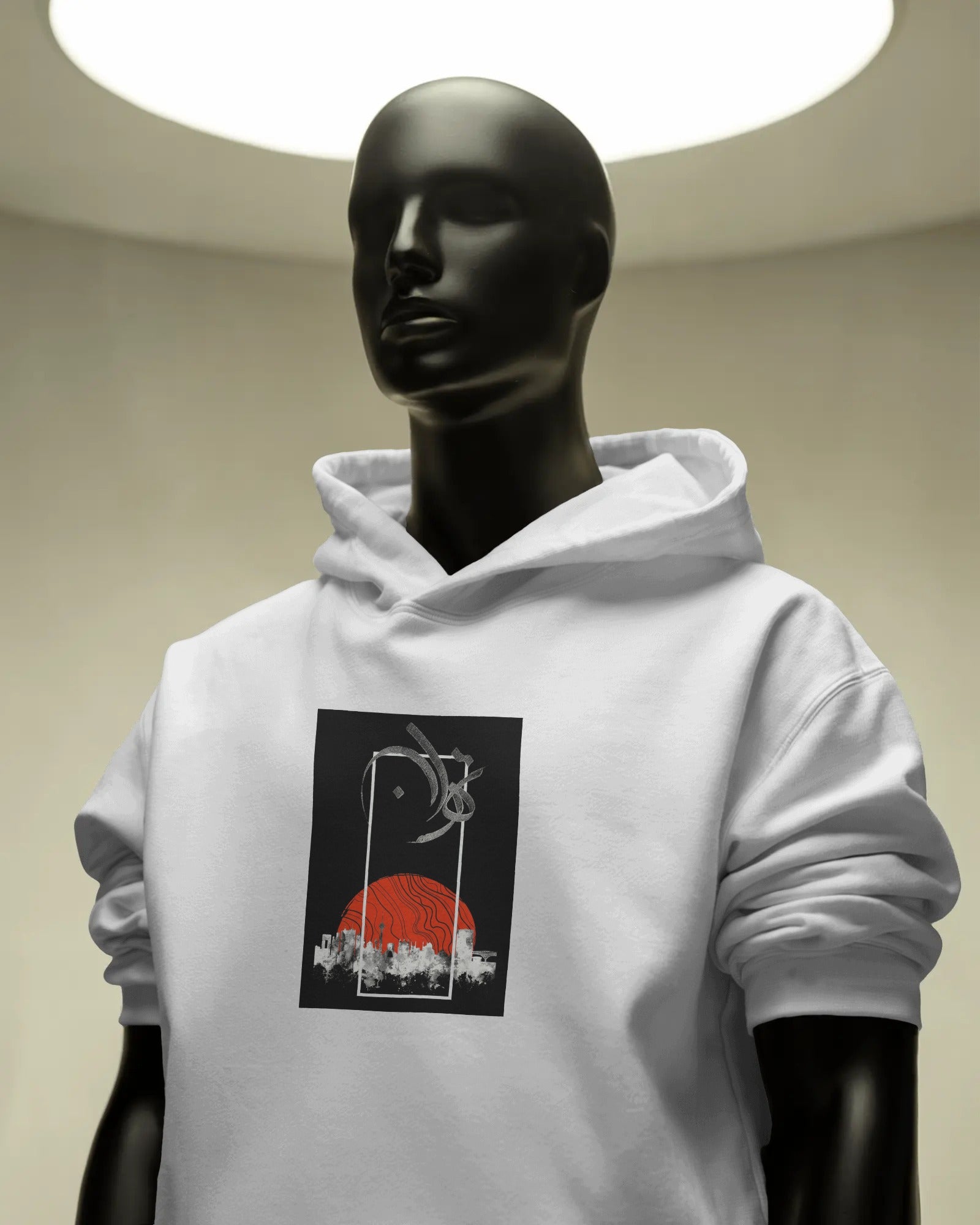 Tehran Graphic Hoodie | Persian Typography Design | Modern Iran Streetwear