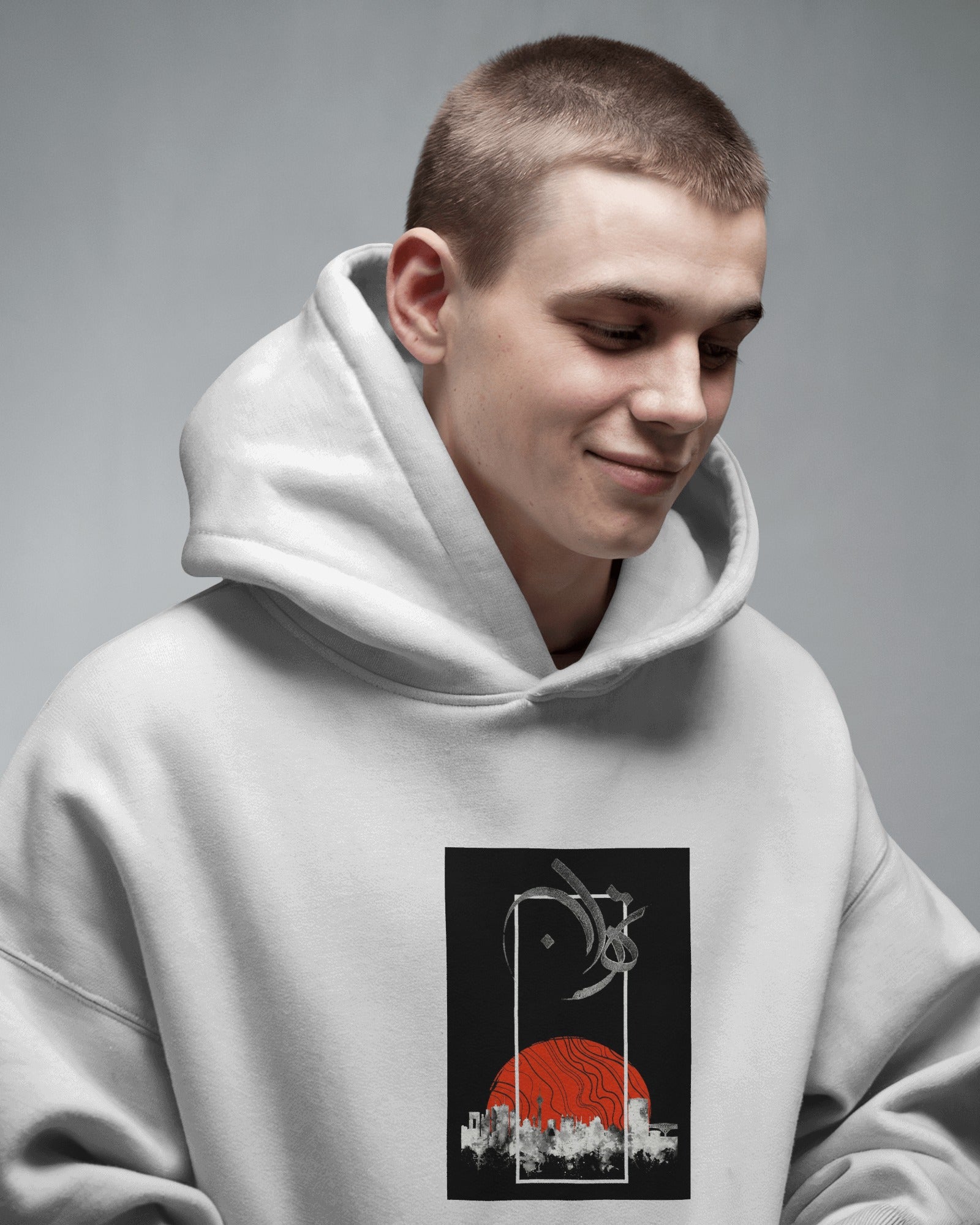 Tehran Graphic Hoodie | Persian Typography Design | Modern Iran Streetwear