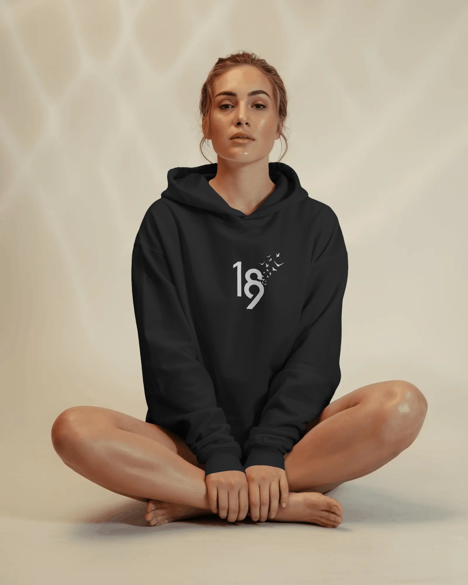 Freedom Numbers Hoodie | Minimal 18 / 19 dey mah Design