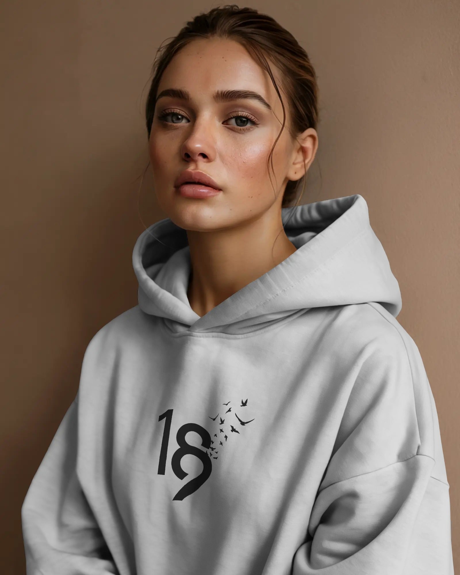 Freedom Numbers Hoodie | Minimal 18 / 19 dey mah Design